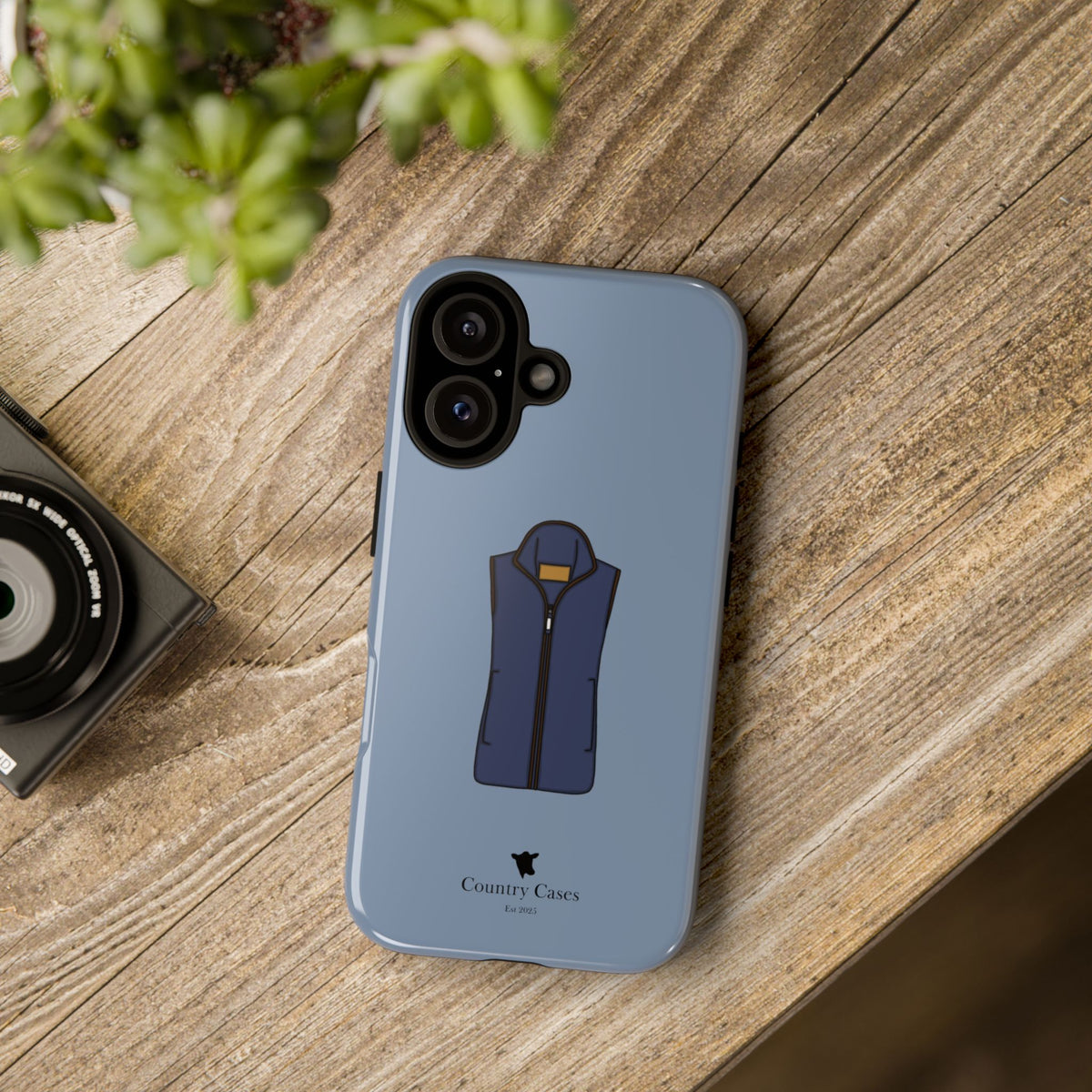Blue Fleece Case