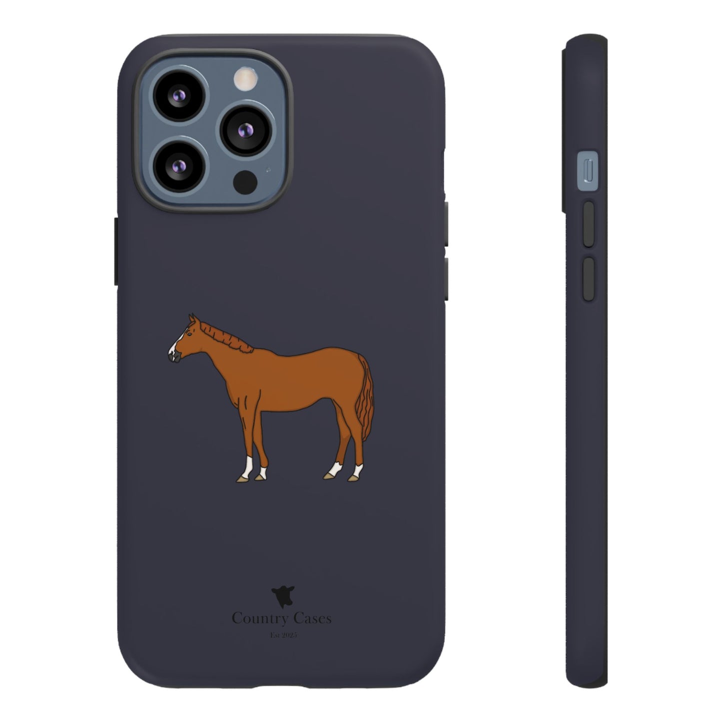 Chestnut horse case