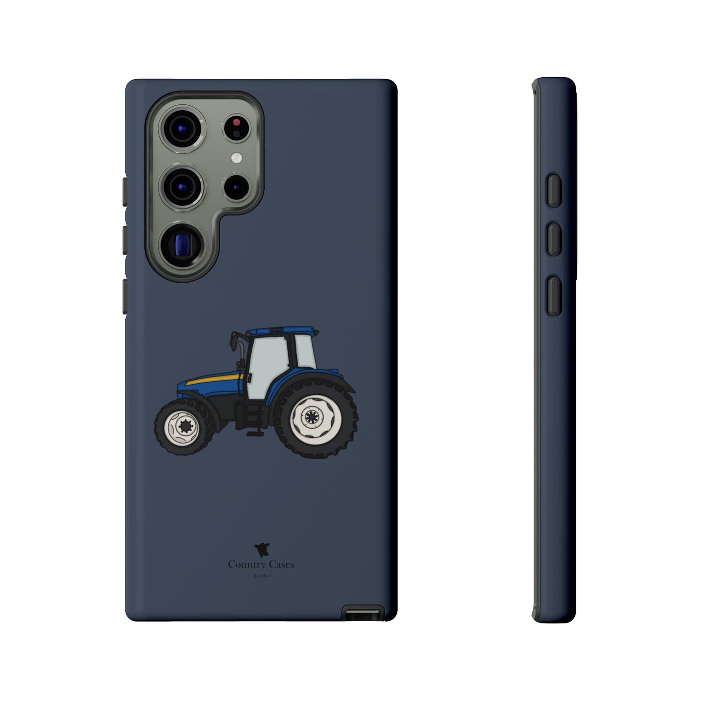 Android blue tractor case