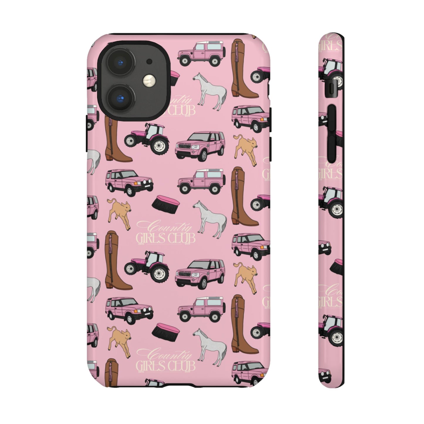 Pink Country Girls Club Case