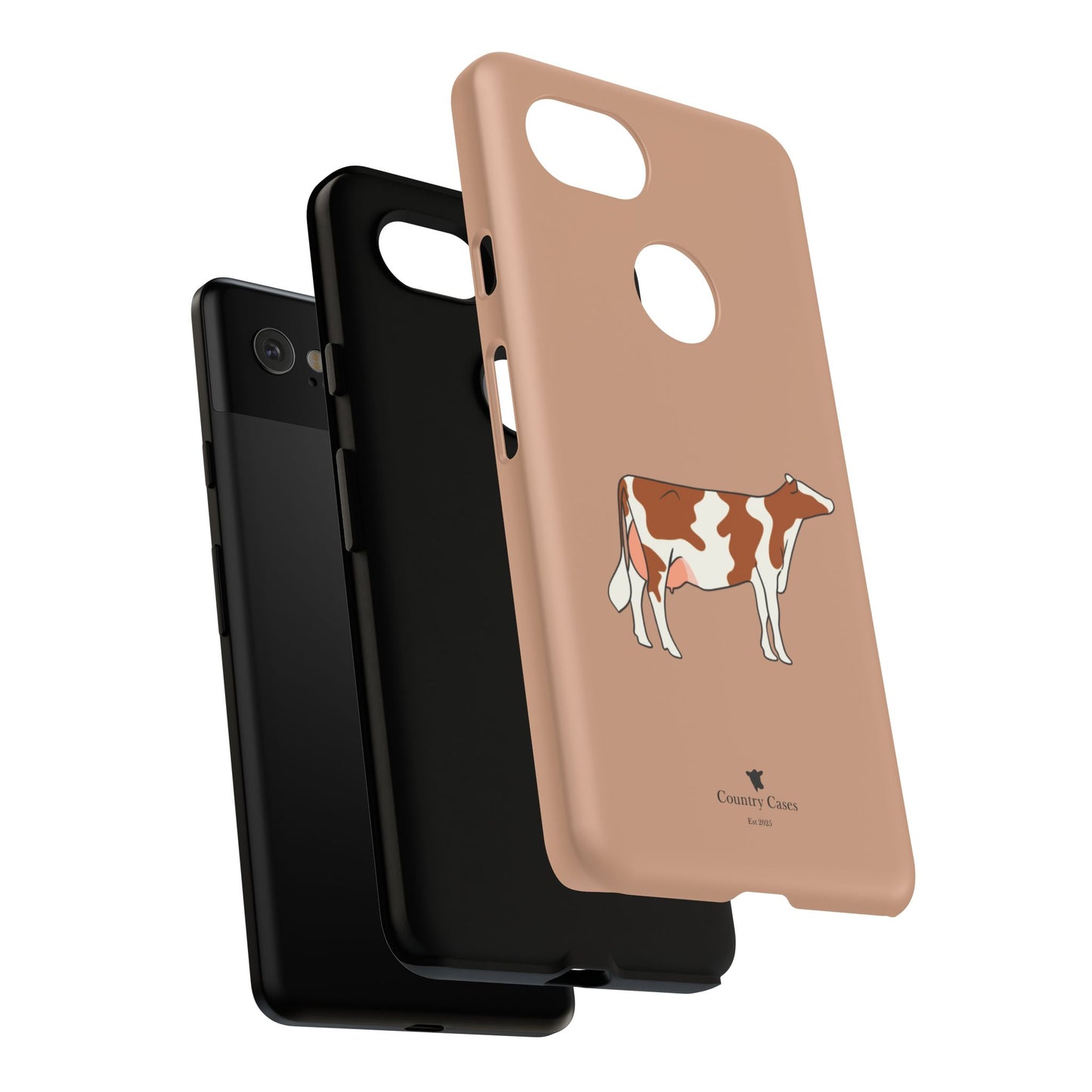 Android red and white Holstein case