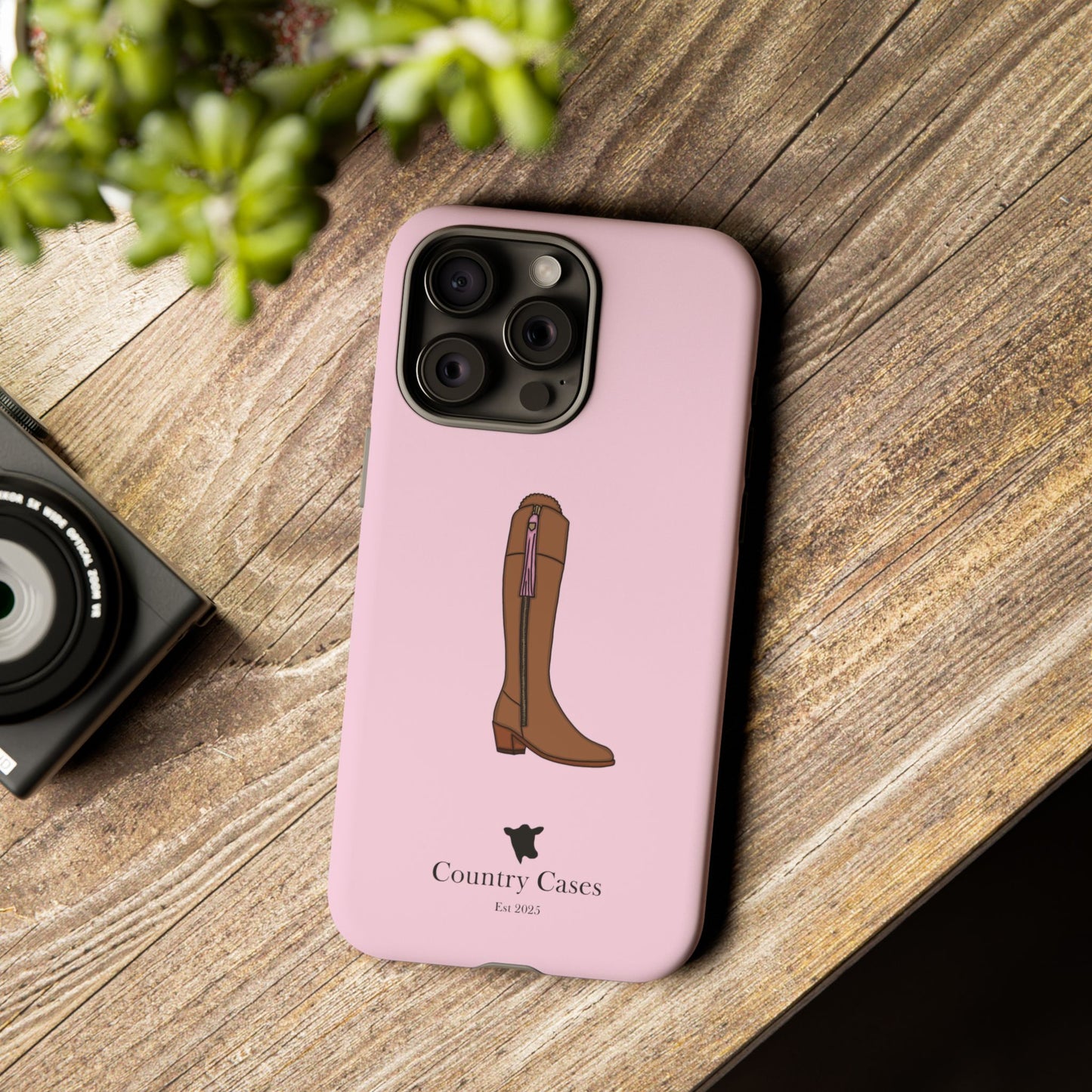 Pink Boot Case