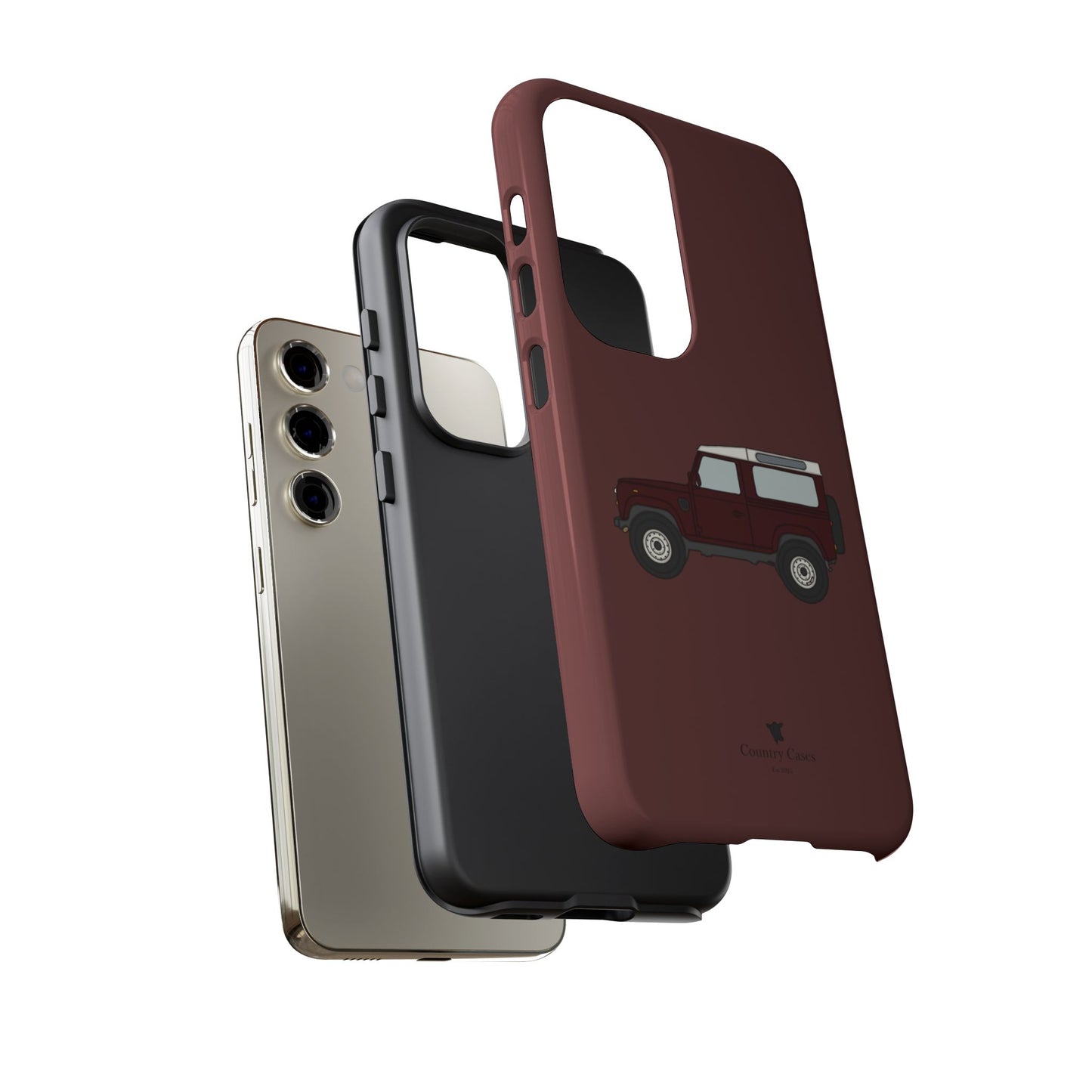 Android berry red landy case