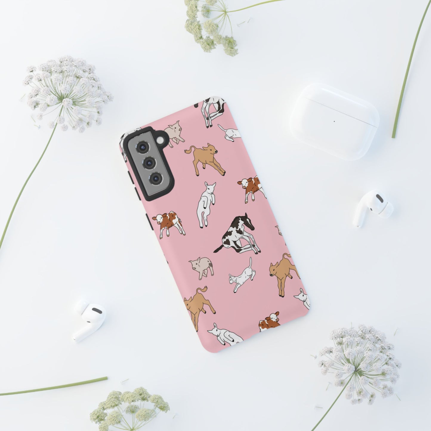Android Farmyard Friends Pink Case
