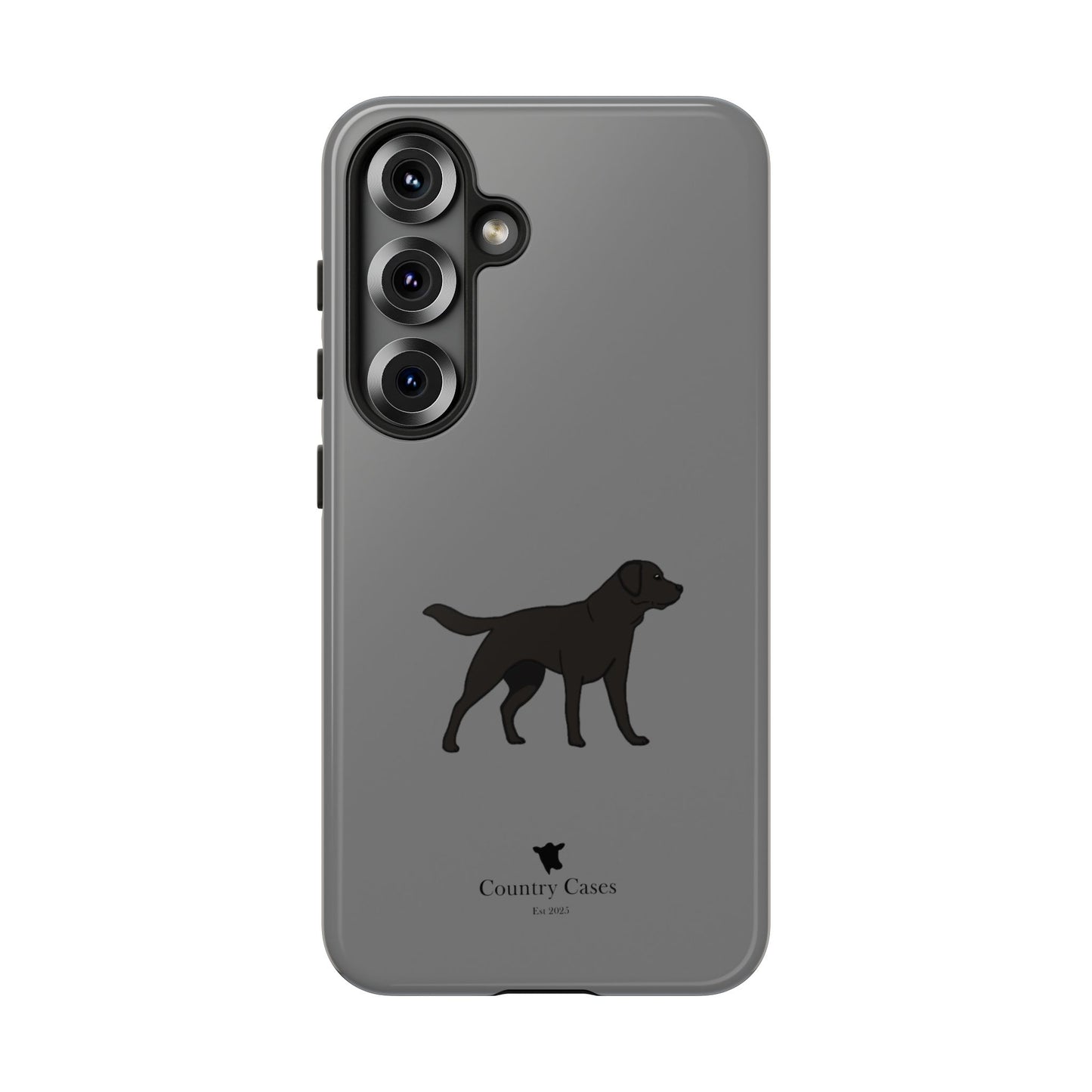 Android black Labrador case