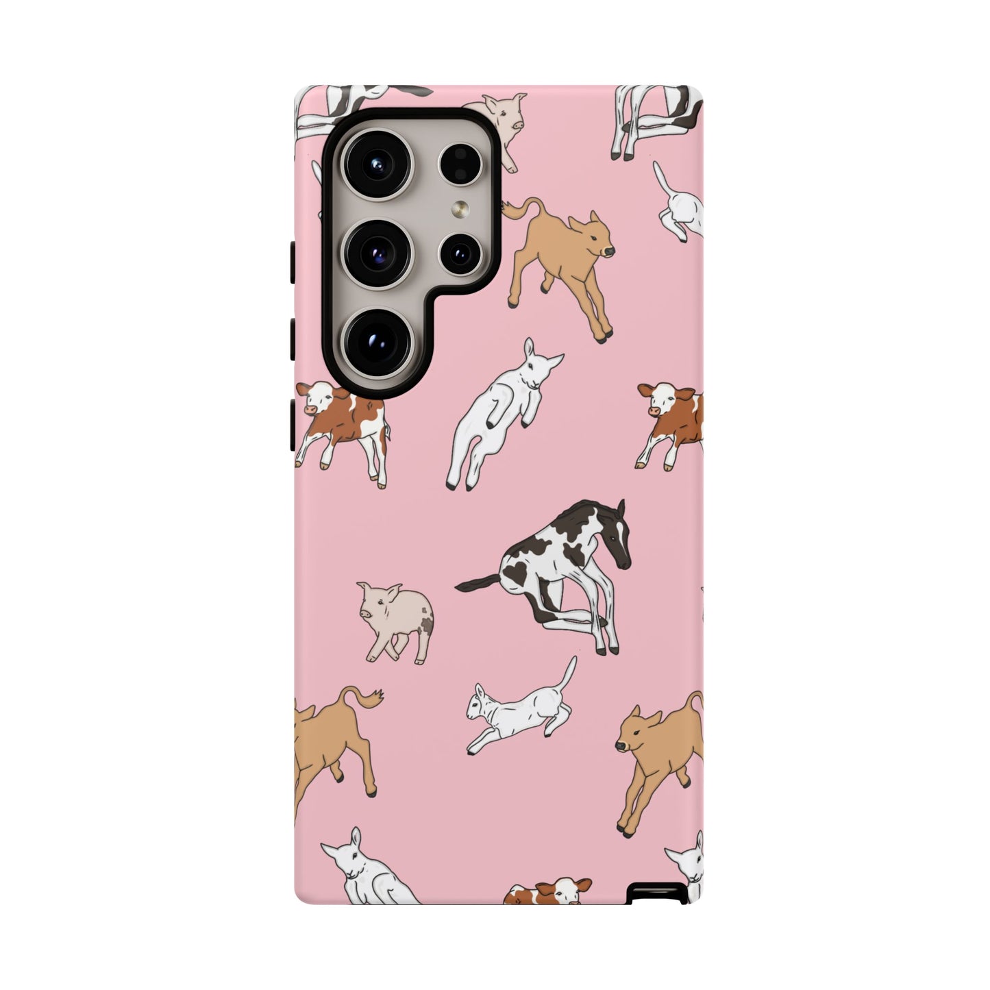 Android Farmyard Friends Pink Case