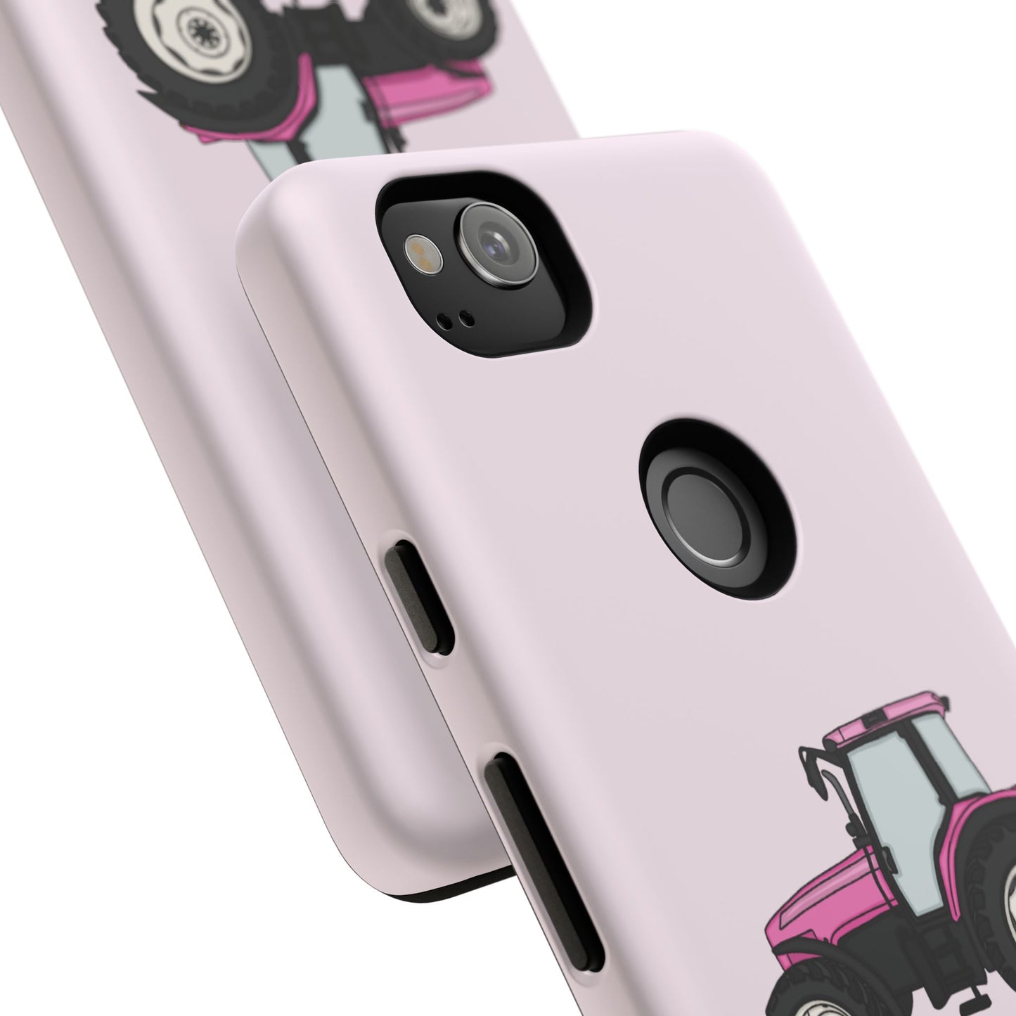 Android pink tractor case