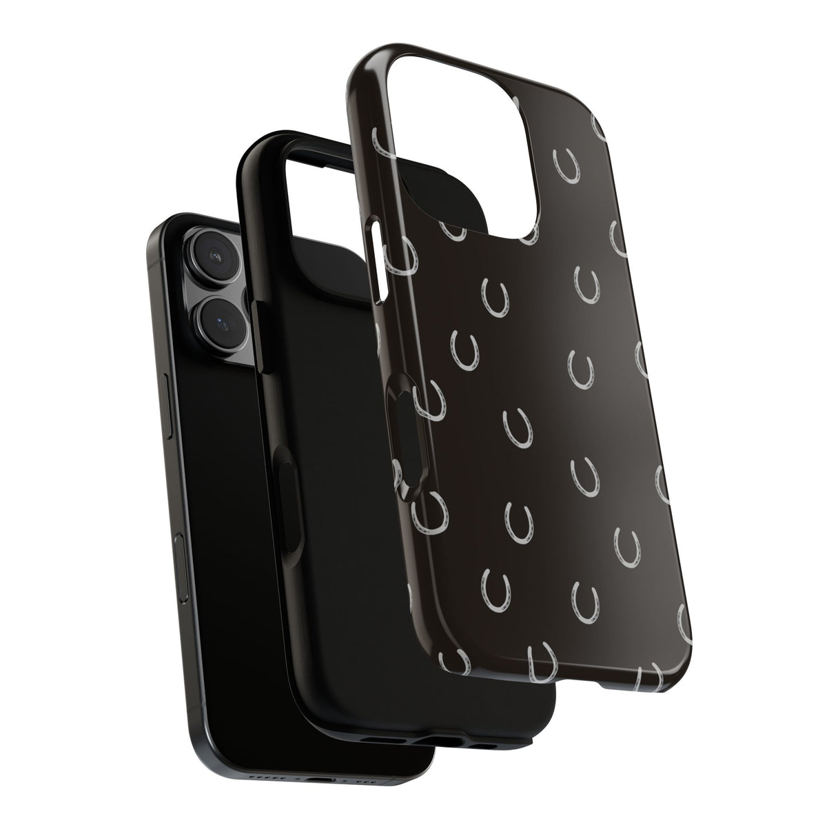 Wood Horse Shoe Case