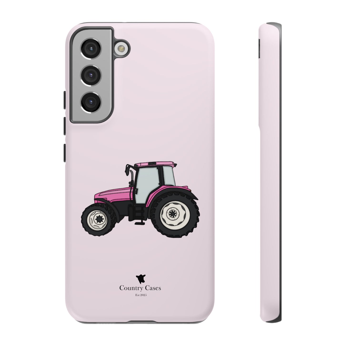 Android pink tractor case