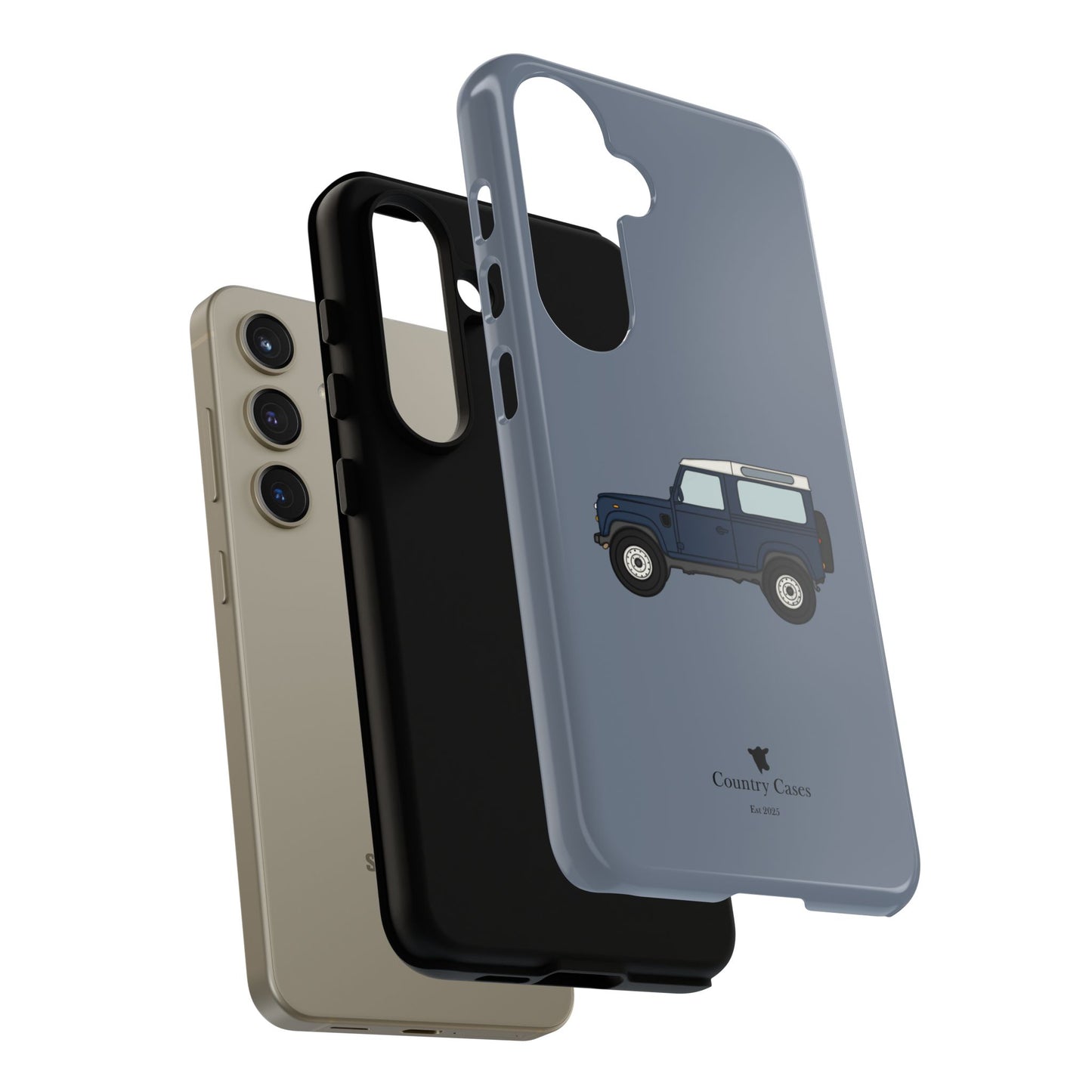 Android blue landy phone case