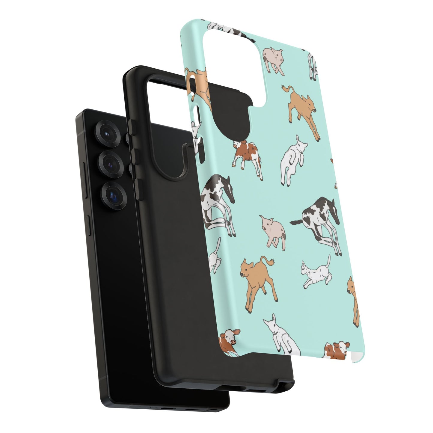 Android farmyard Freinds Blue Case