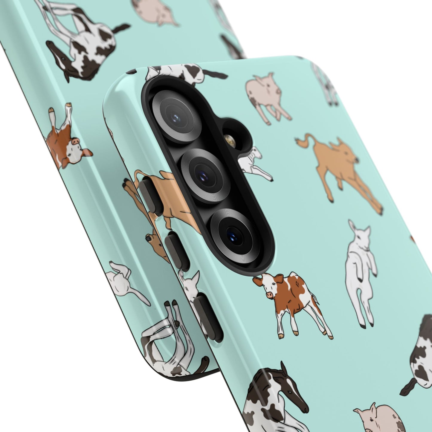 Android farmyard Freinds Blue Case