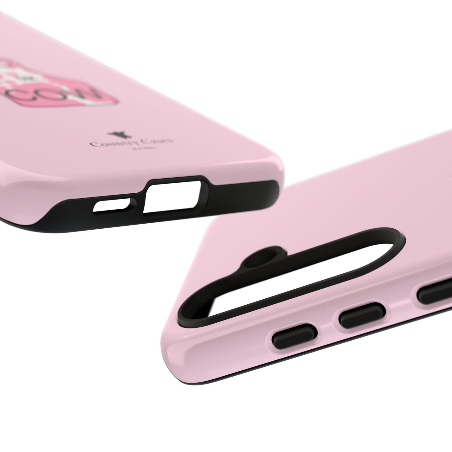 Android pink ear tag case