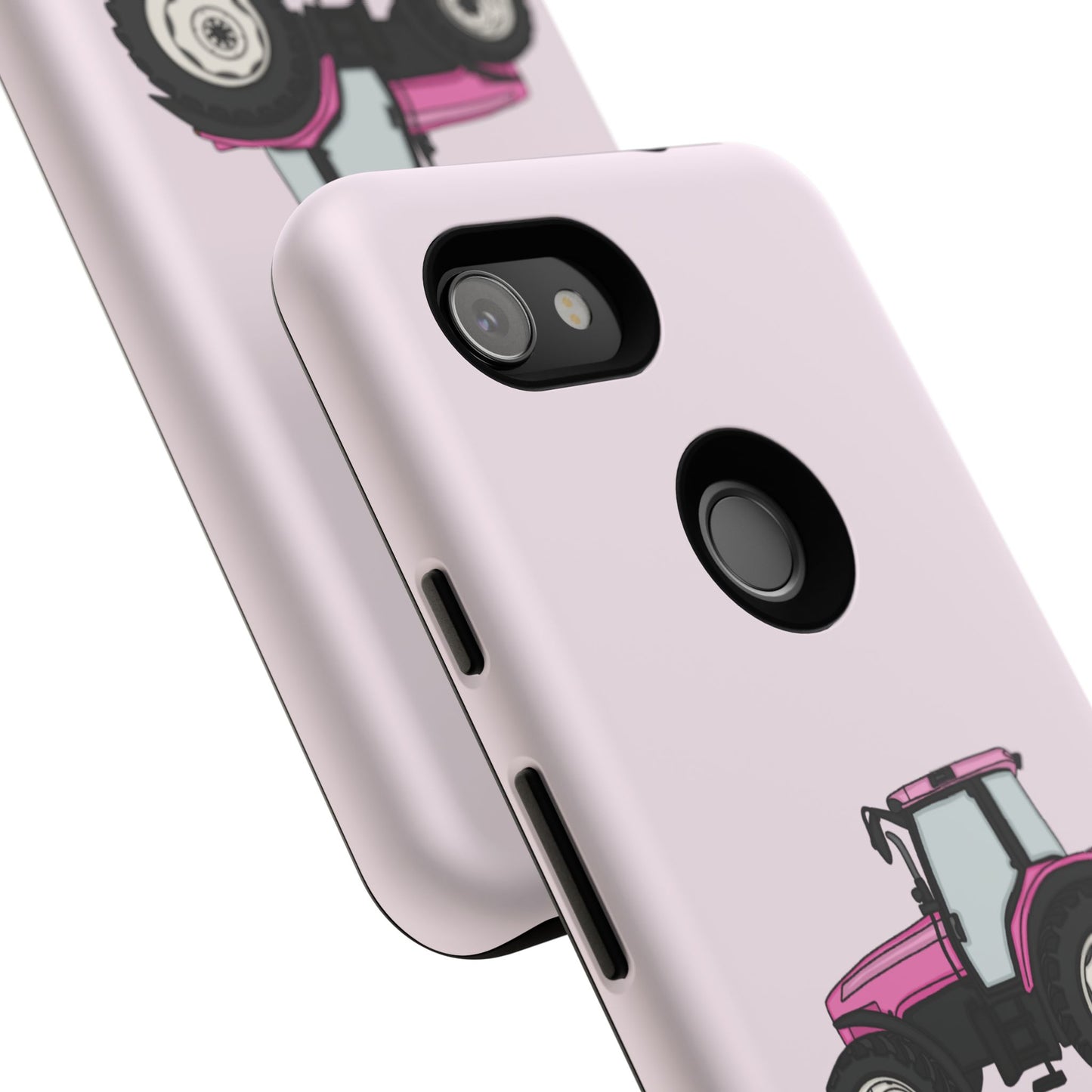 Android pink tractor case