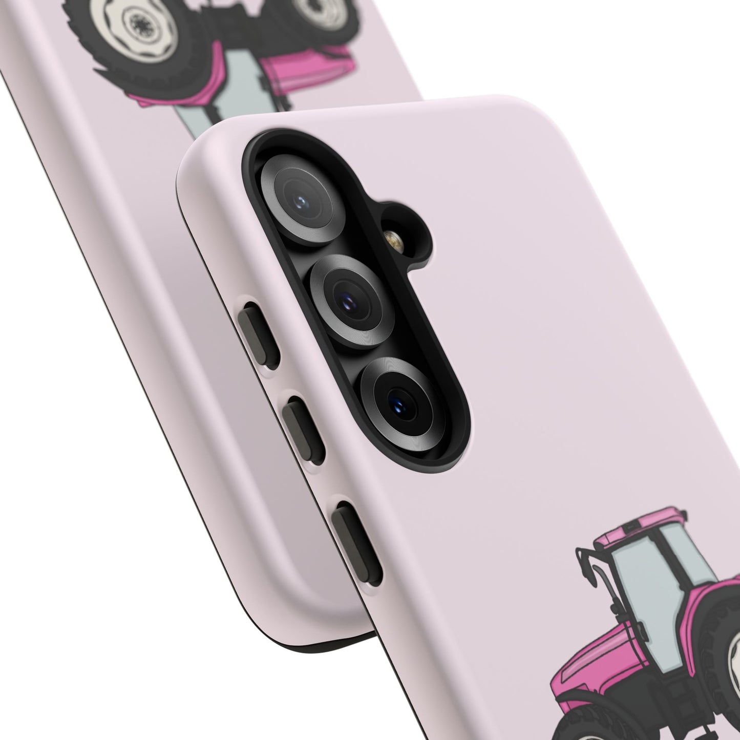 Android pink tractor case