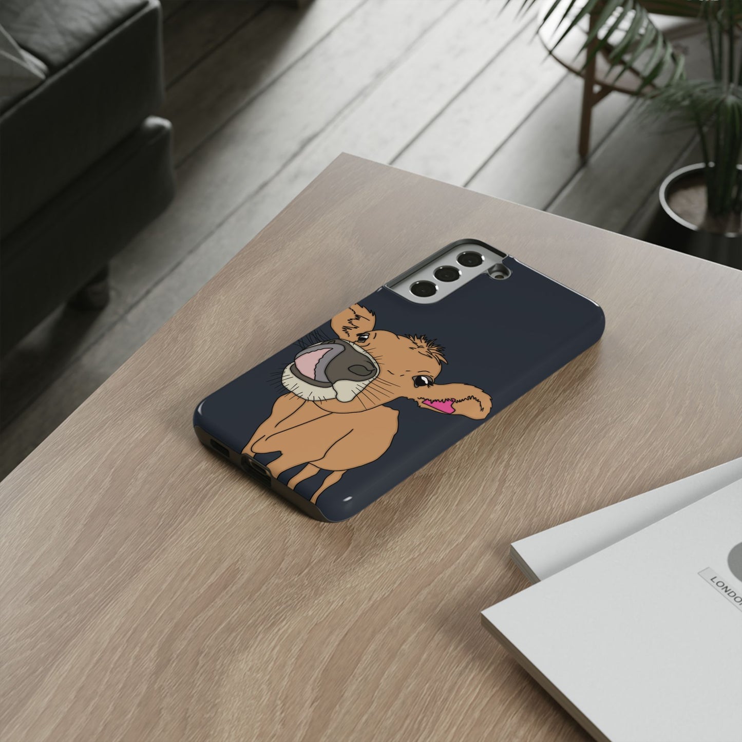 Navy jersey android case