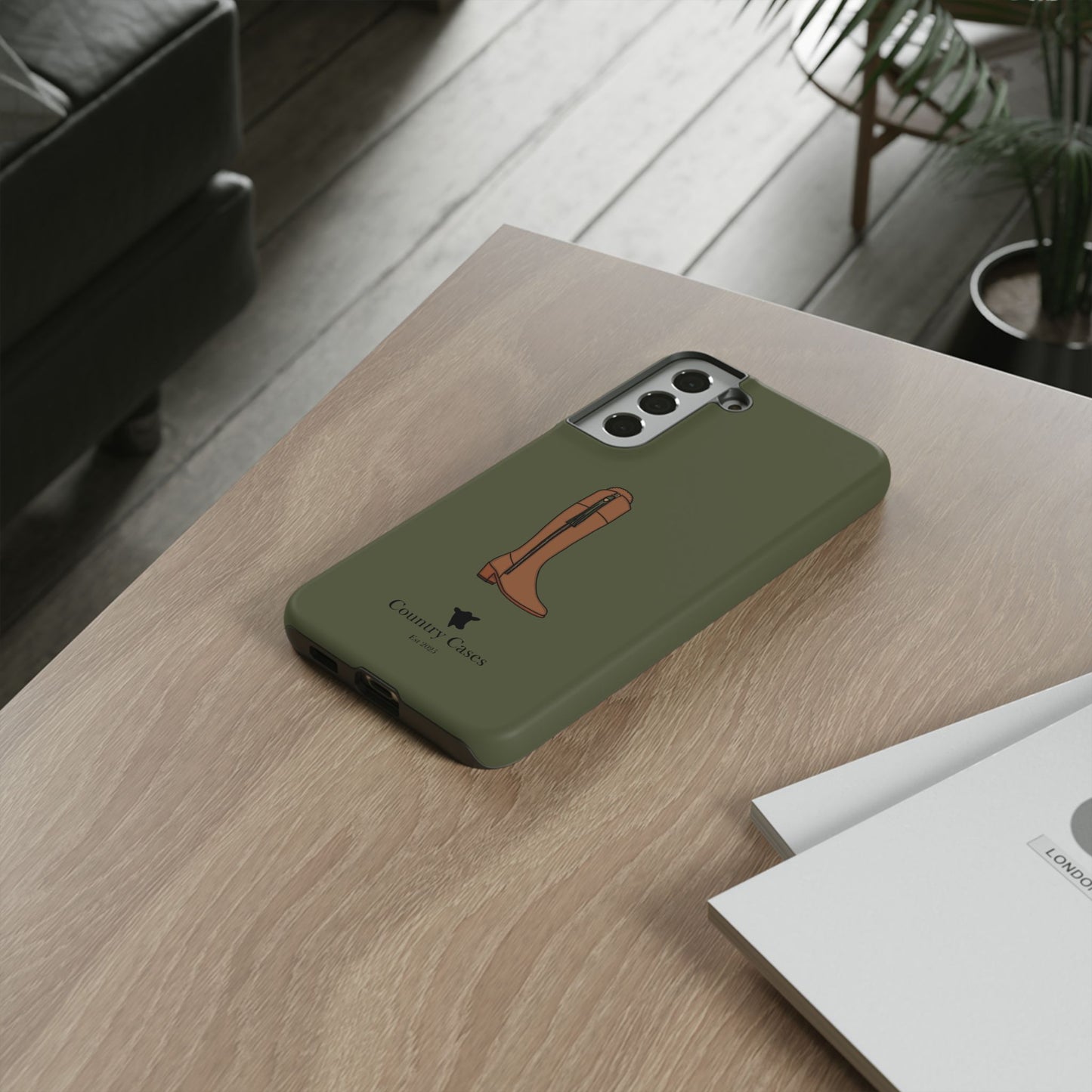 Android Green Boot Case
