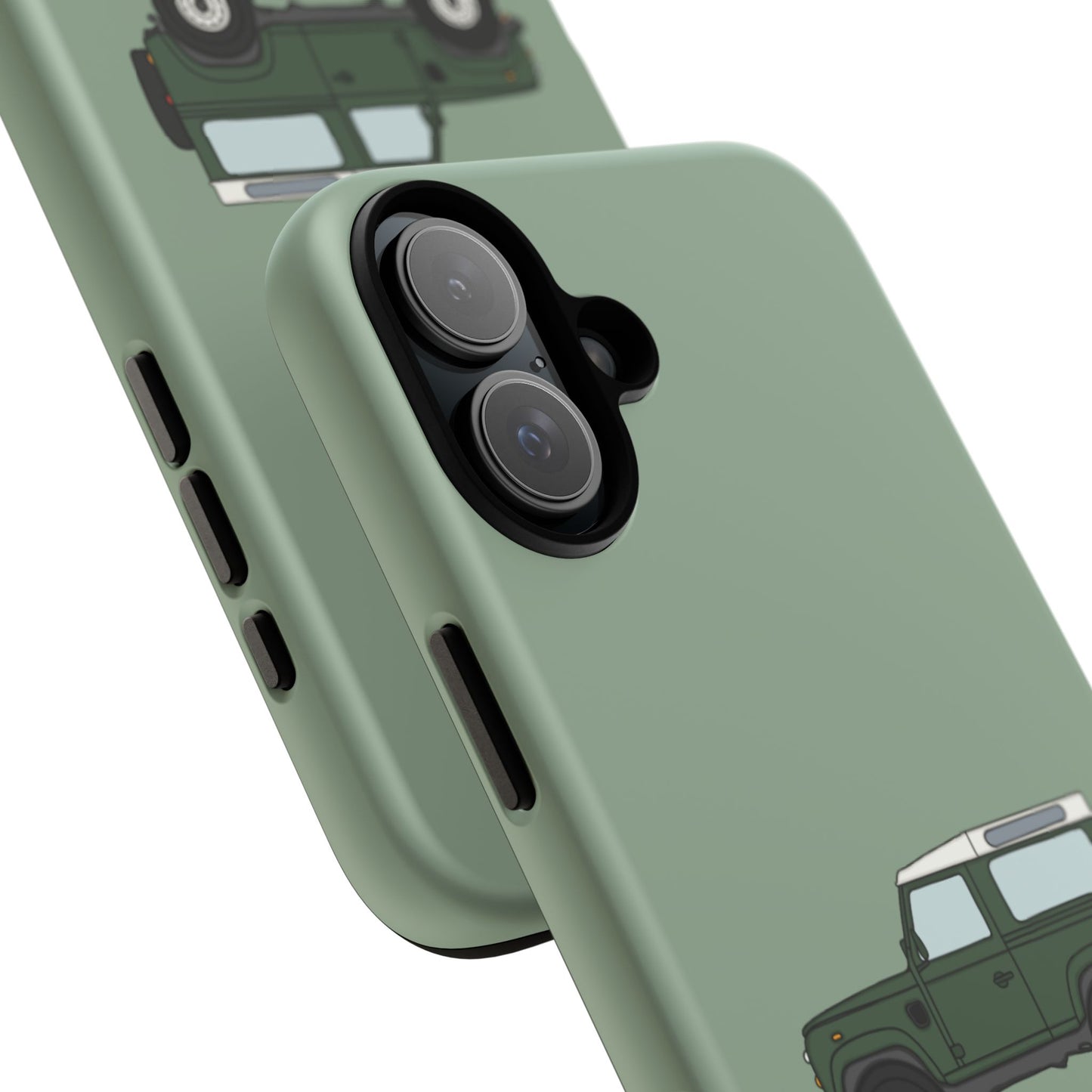 Green landy phone case