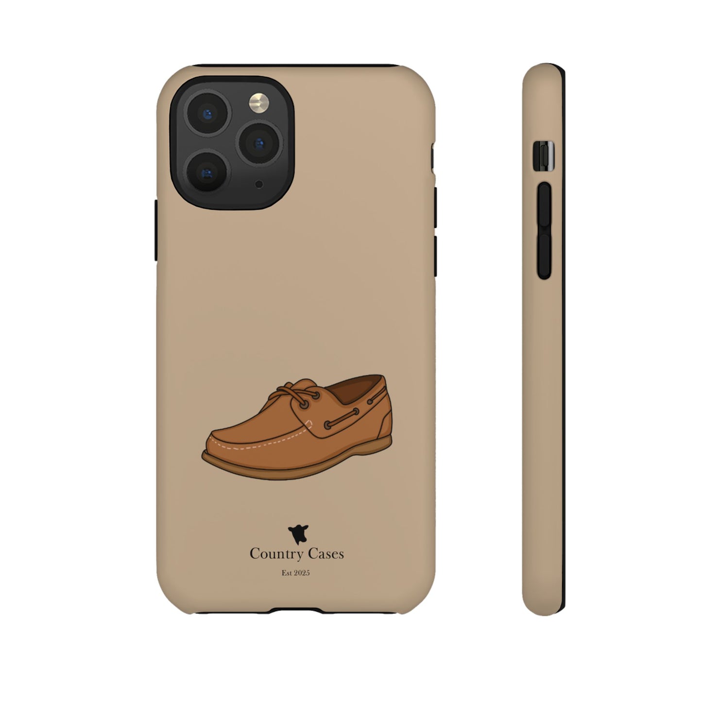 Classic boat shoe phone case