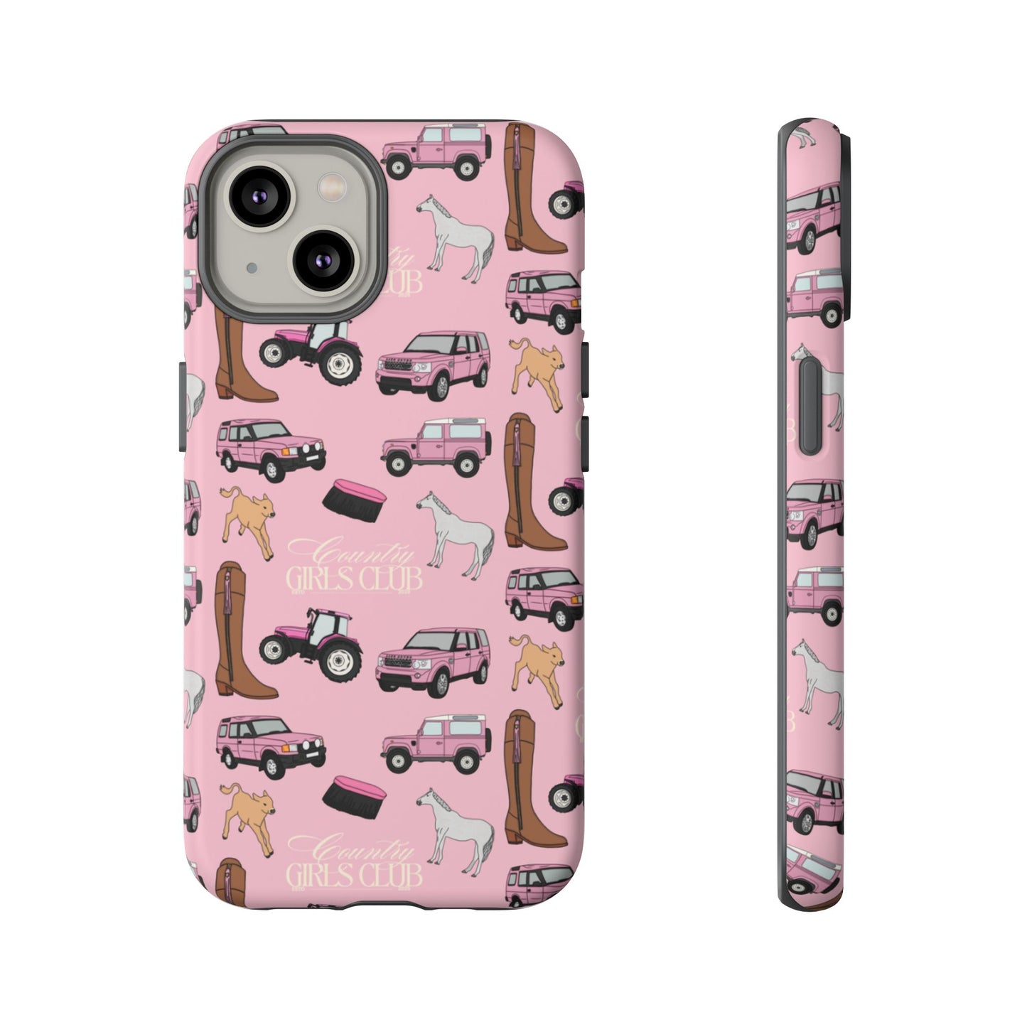 Pink Country Girls Club Case