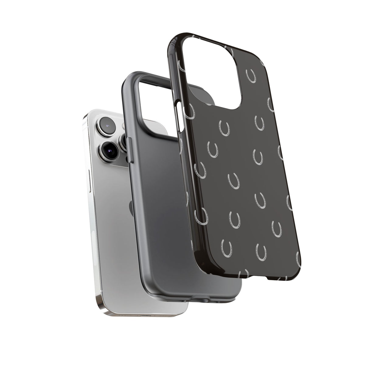 Wood Horse Shoe Case