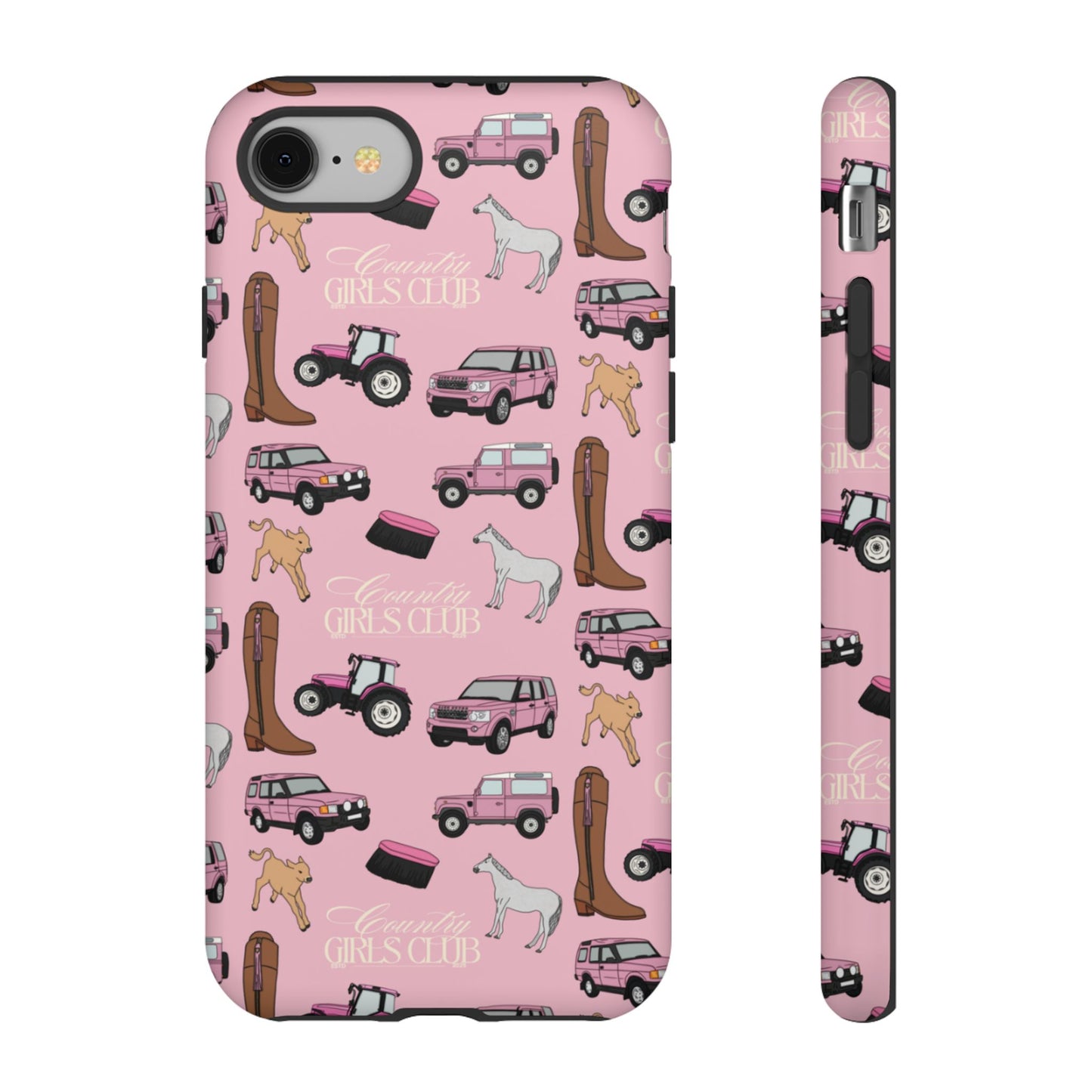 Pink Country Girls Club Case