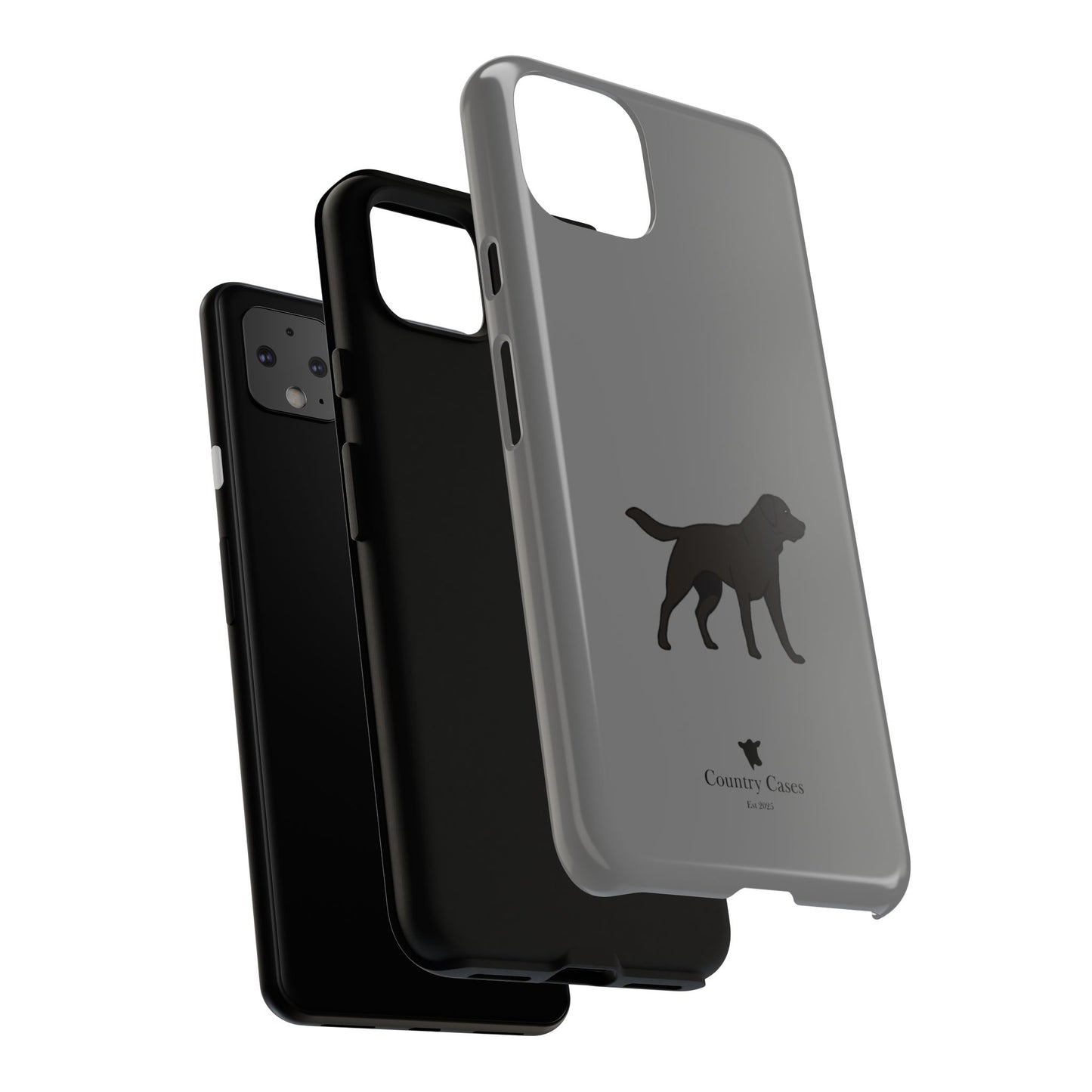 Android black Labrador case