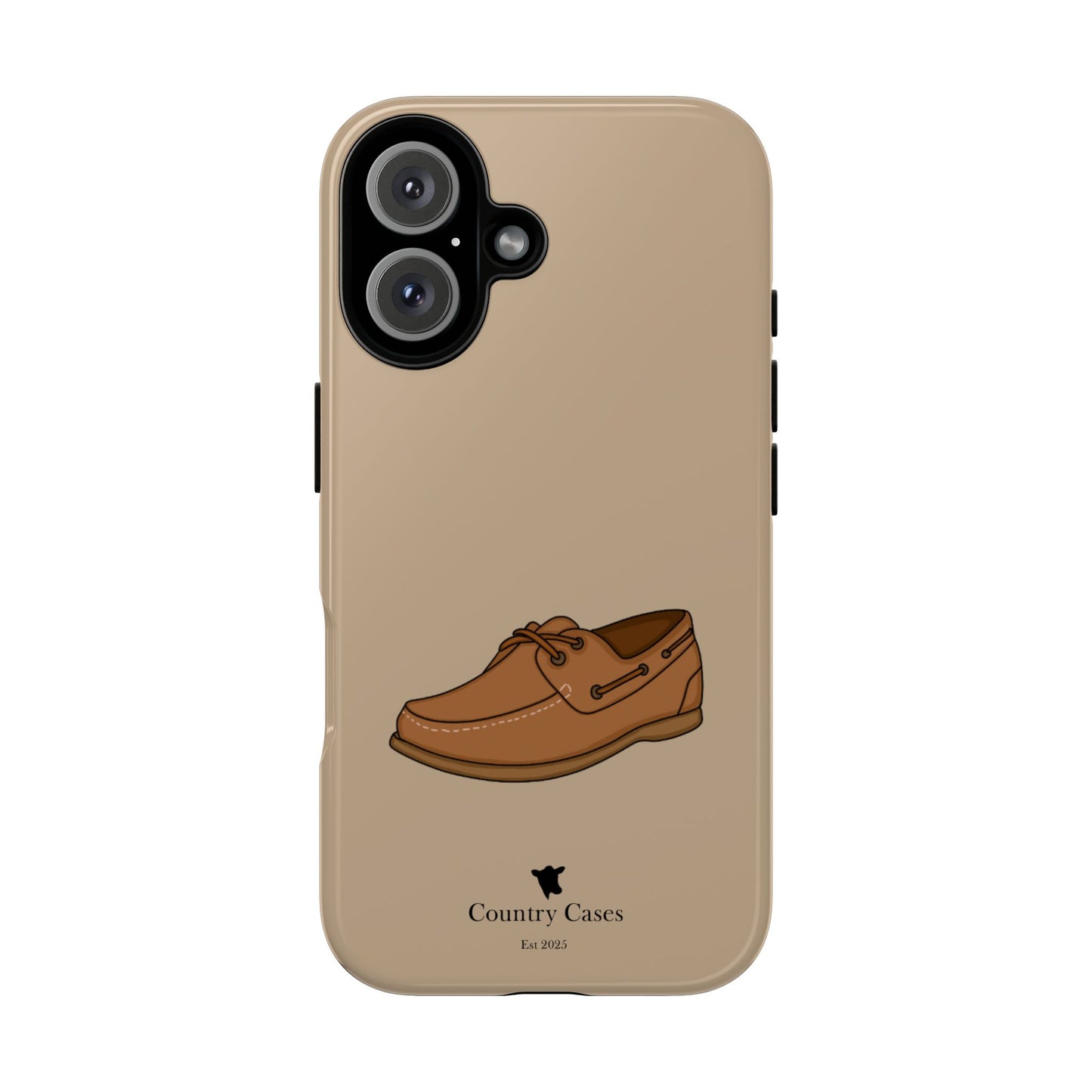 Classic boat shoe phone case