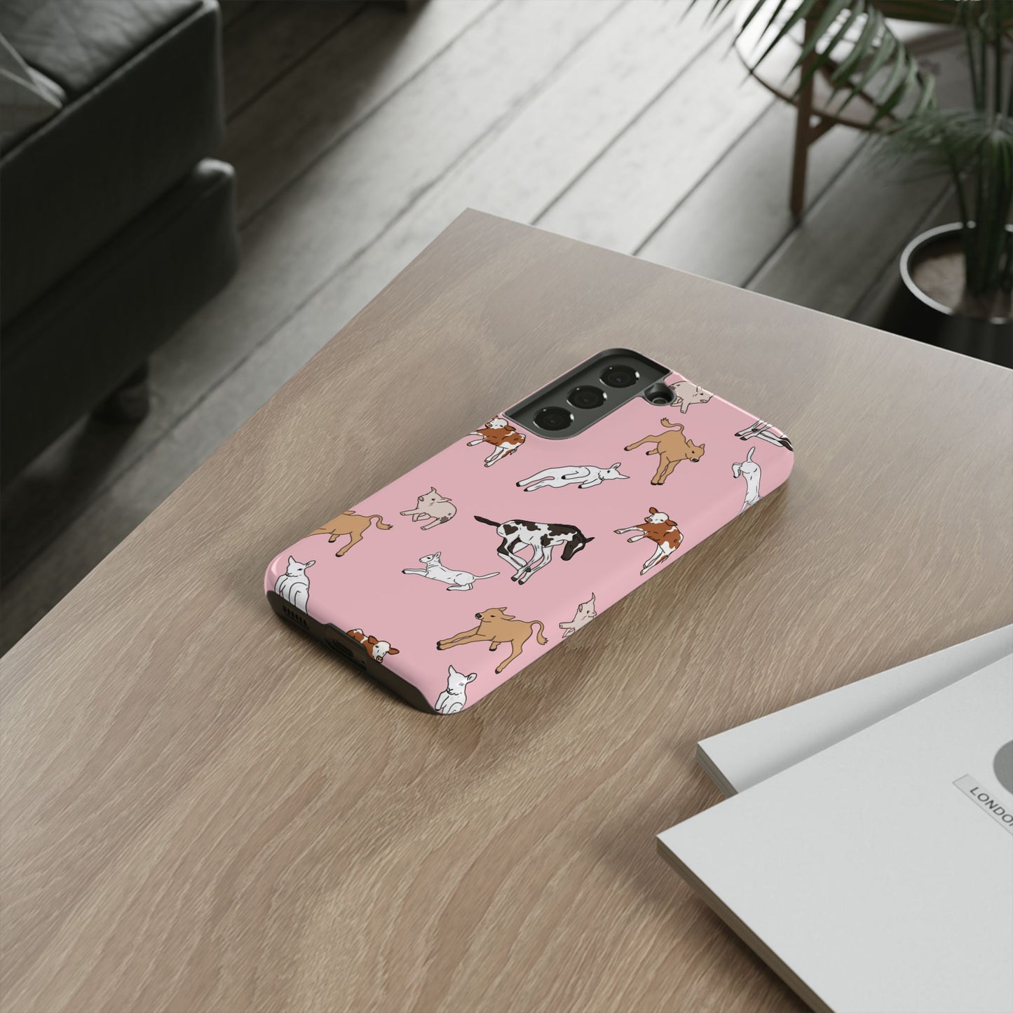 Android Farmyard Friends Pink Case