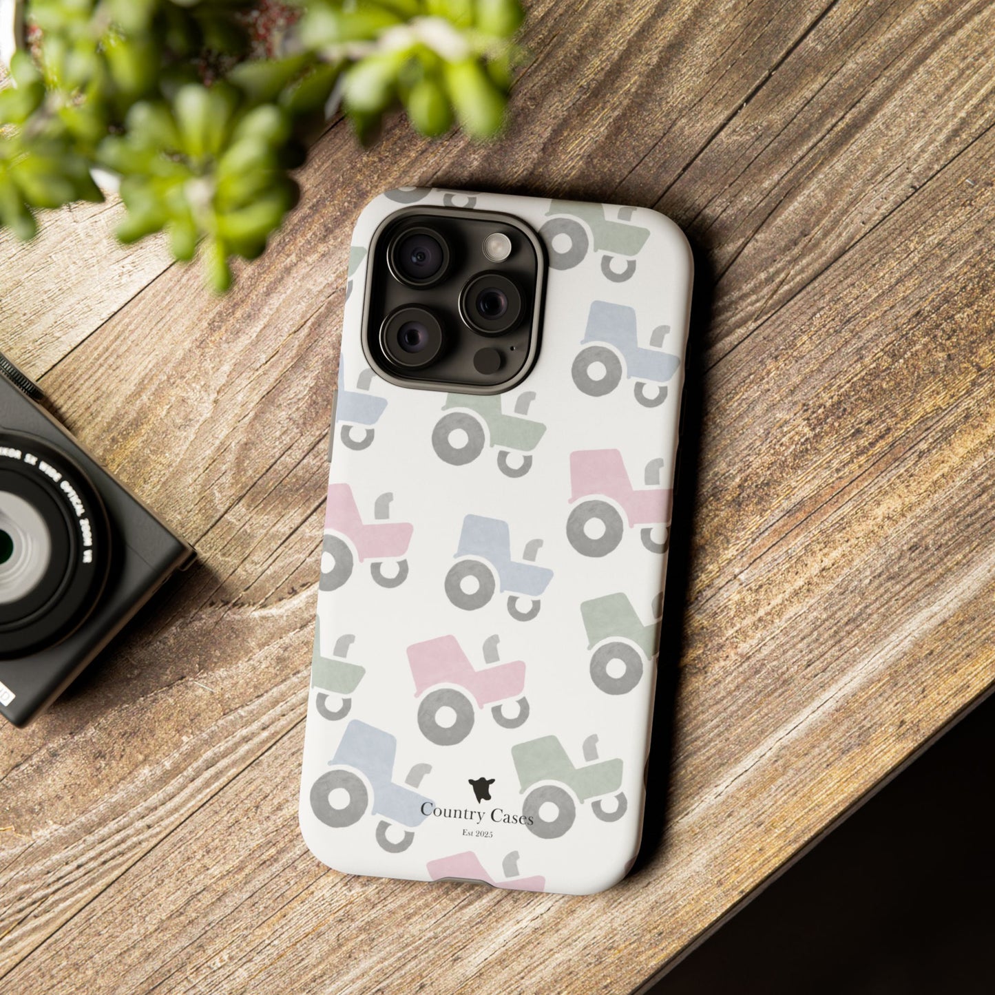 Pastel Tractor Case