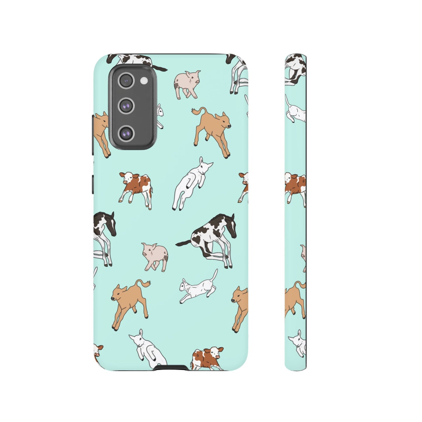 Android farmyard Freinds Blue Case