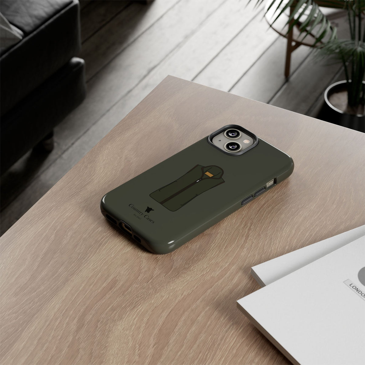 Green Fleece Case