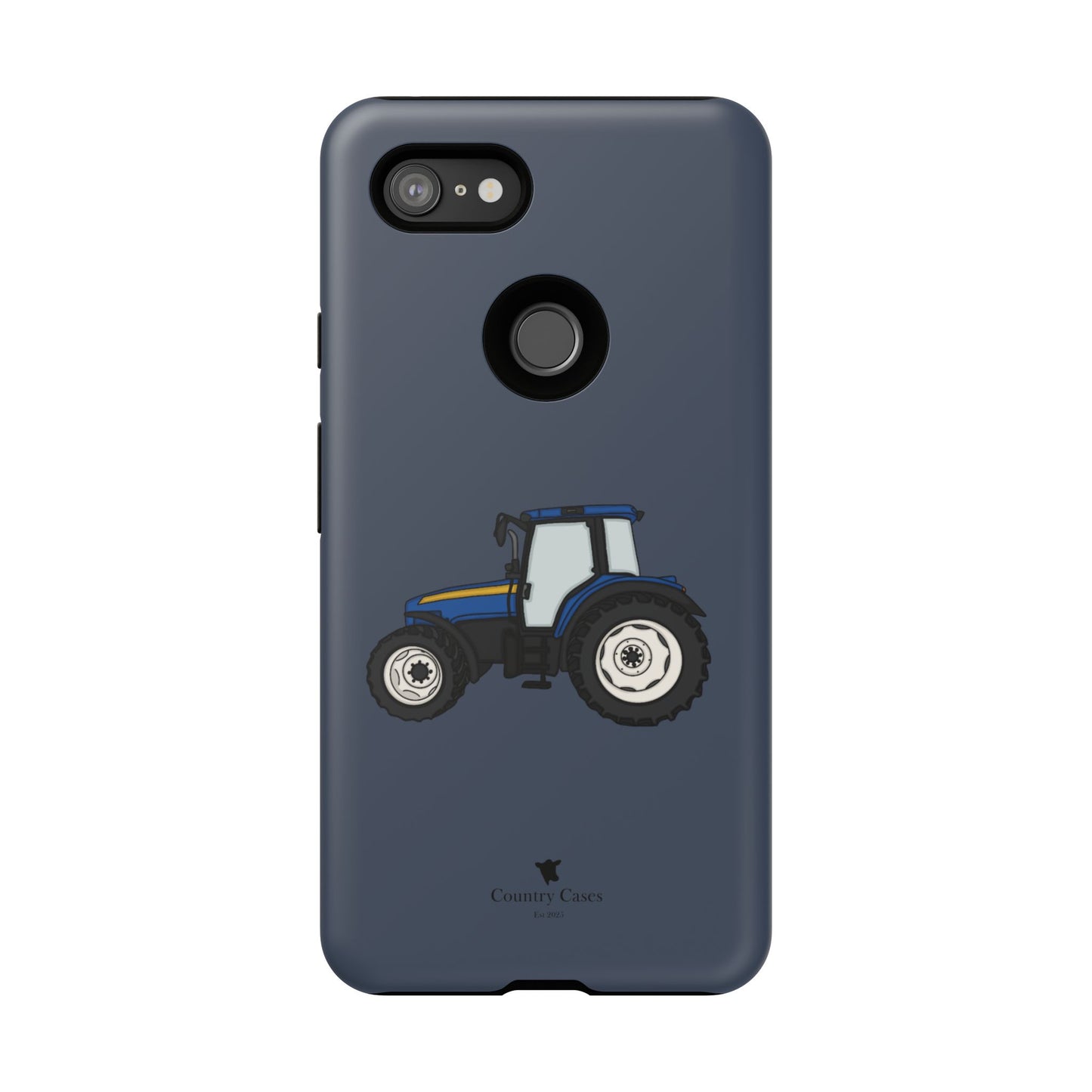 Android blue tractor case