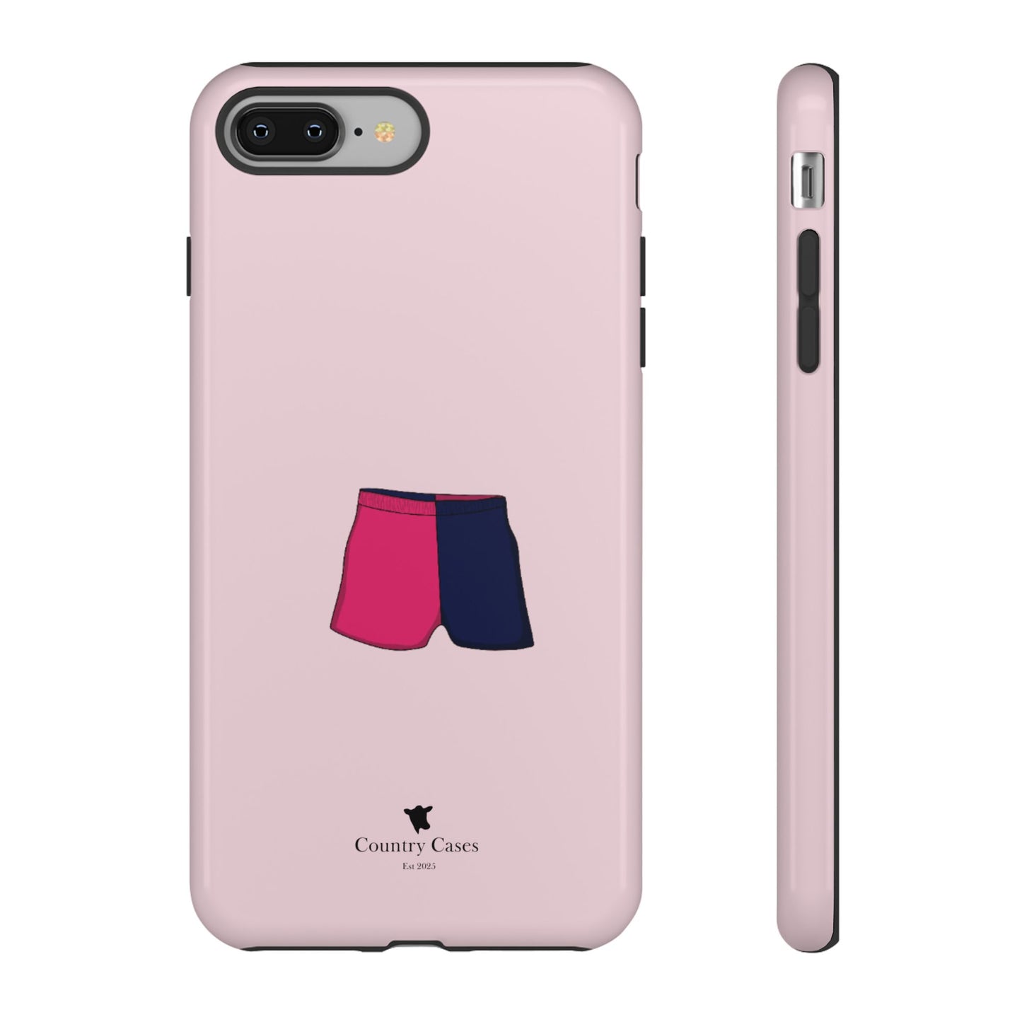 Two toned short phone case