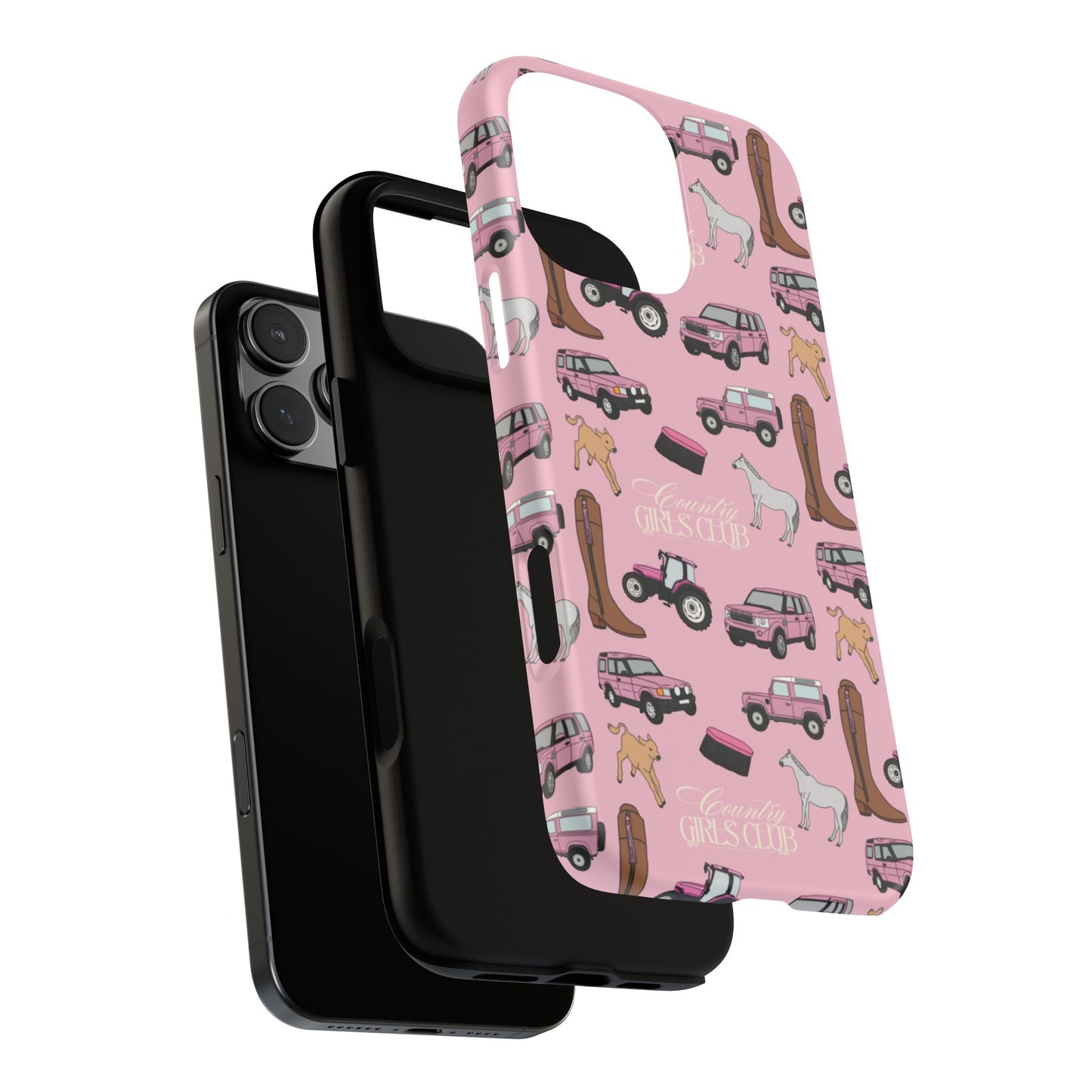 Pink Country Girls Club Case