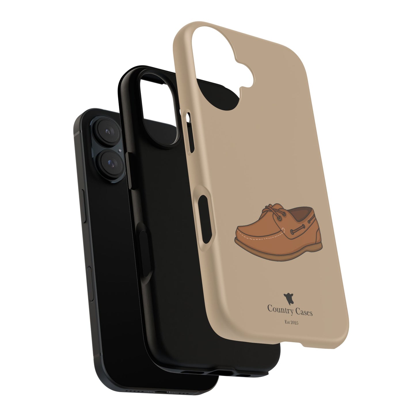 Classic boat shoe phone case