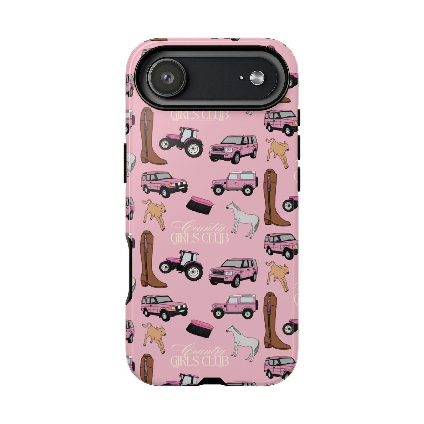 Pink Country Girls Club Case