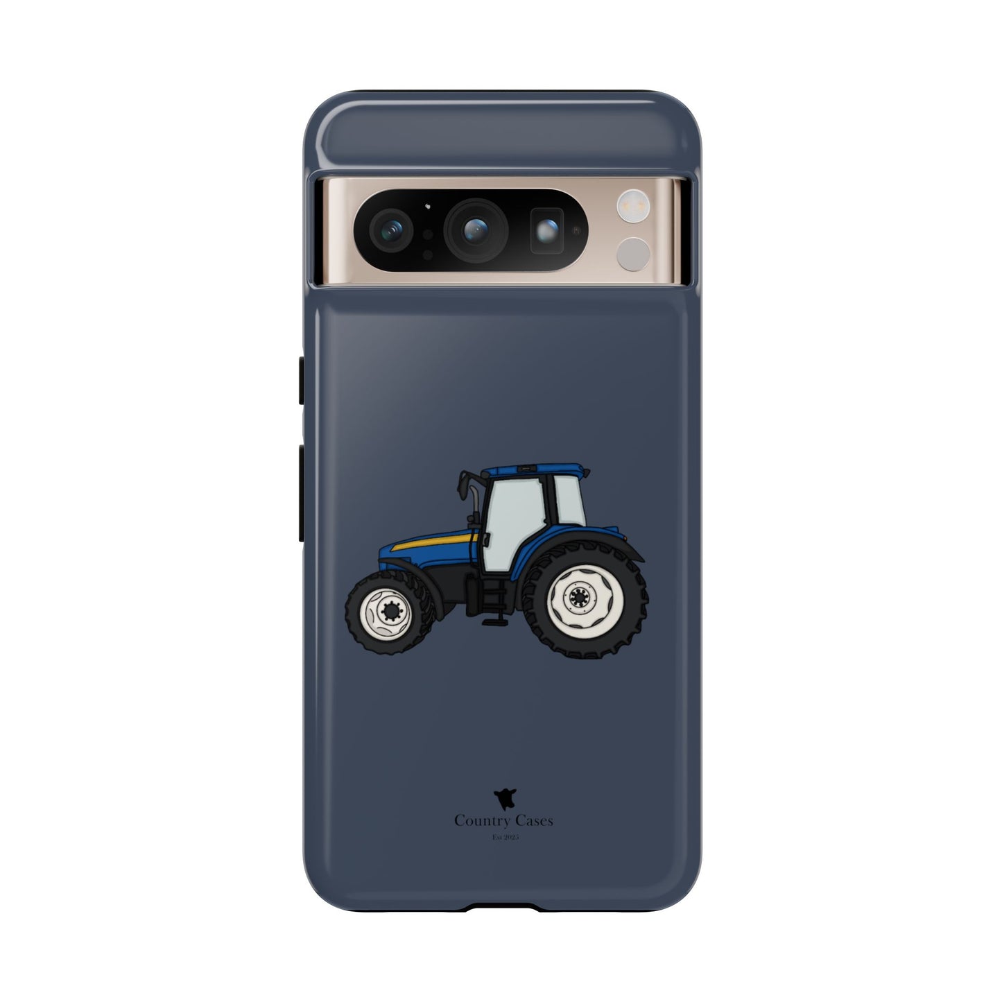 Android blue tractor case