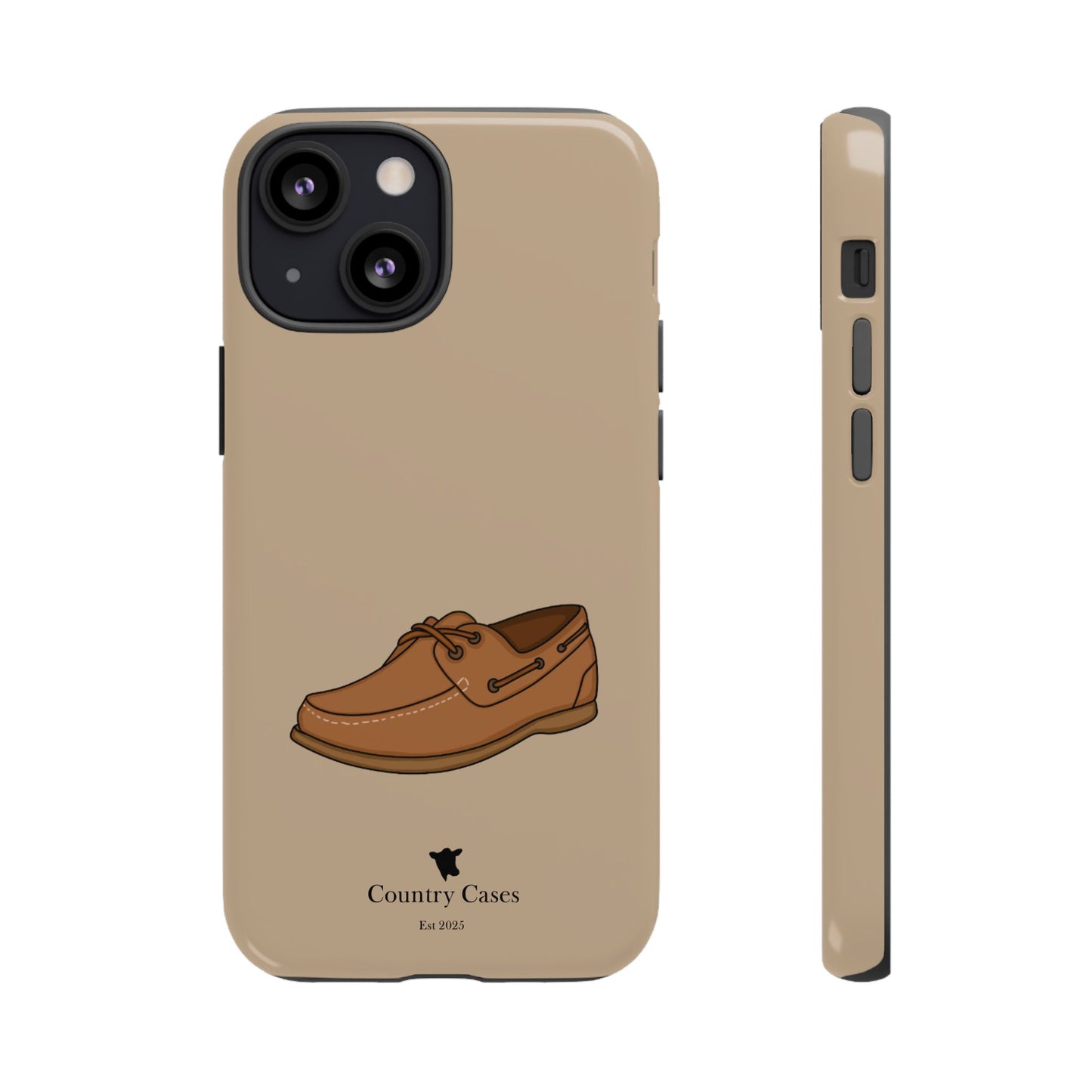 Classic boat shoe phone case