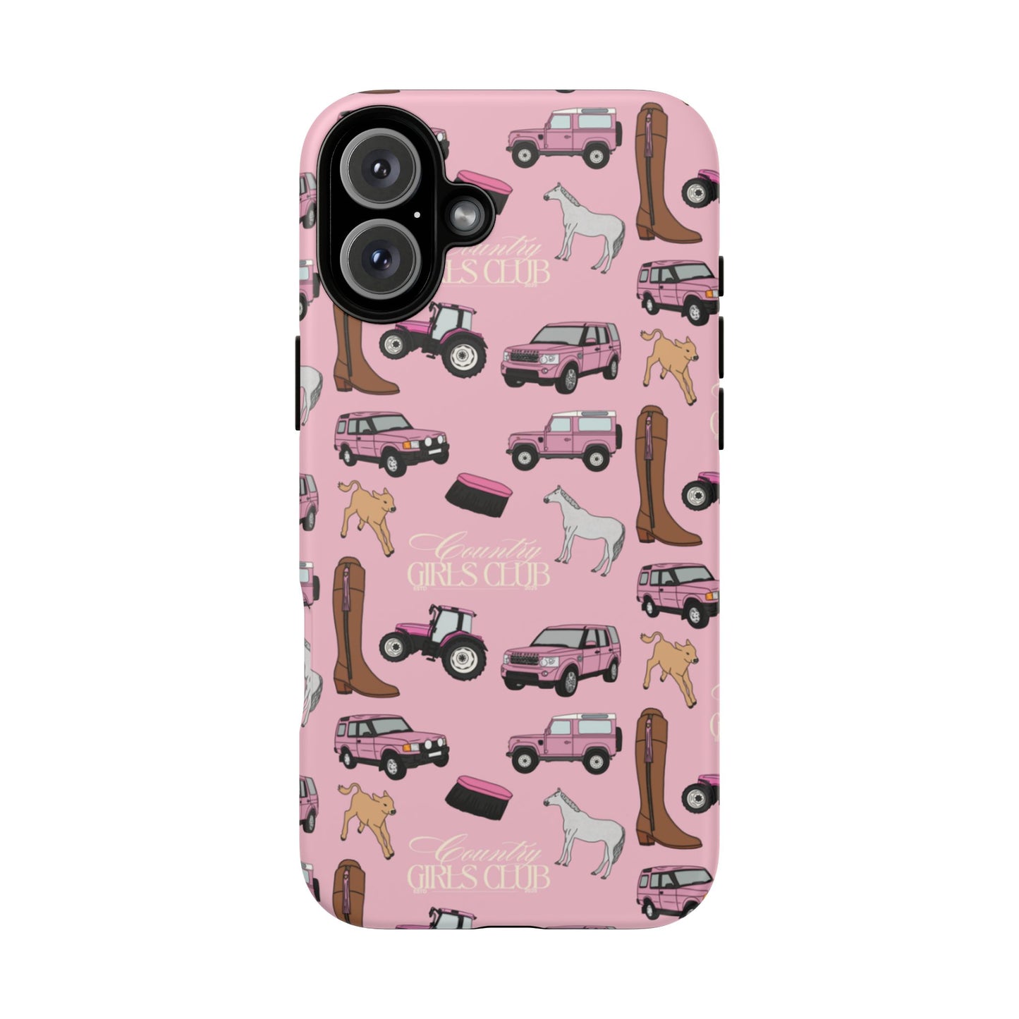 Pink Country Girls Club Case