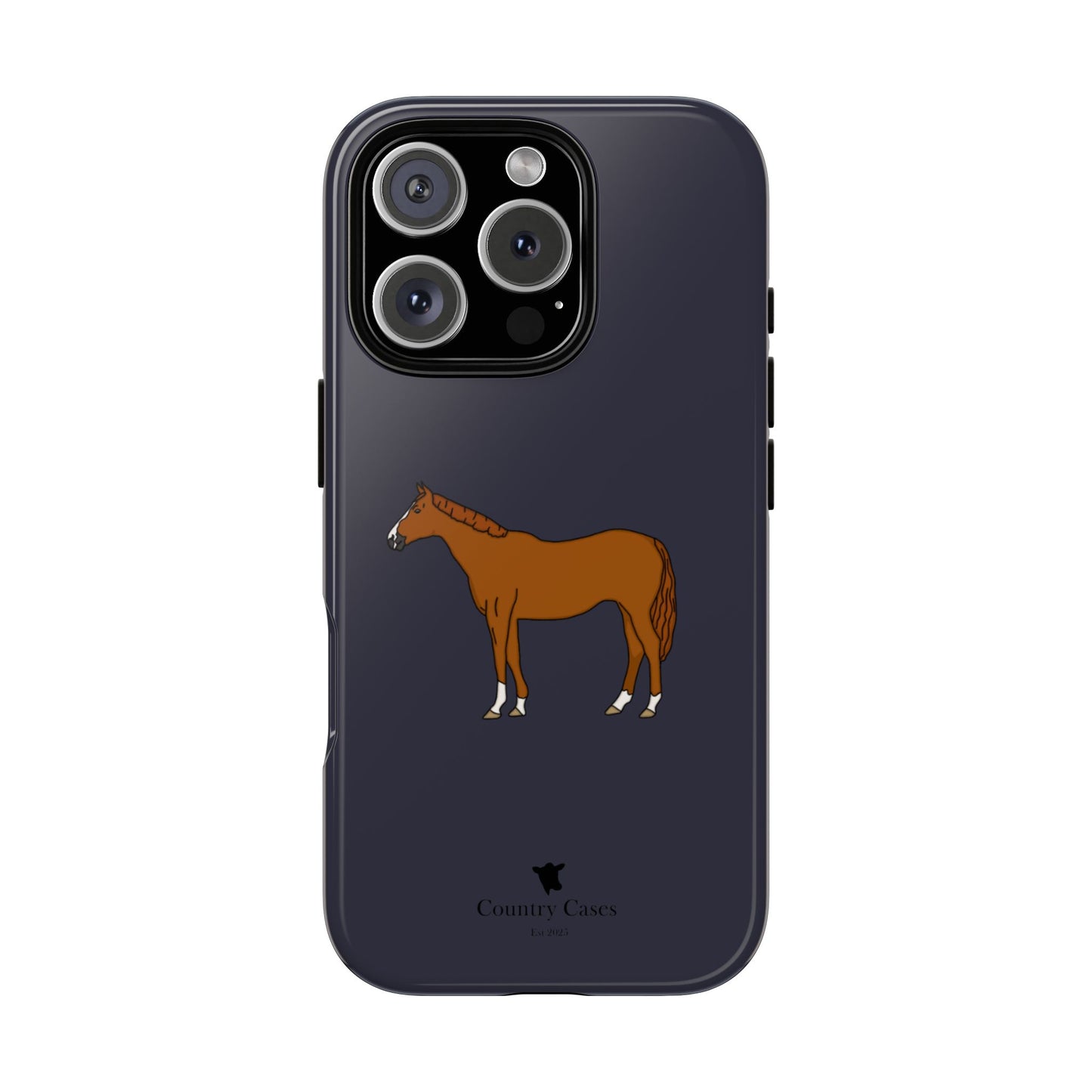 Chestnut horse case