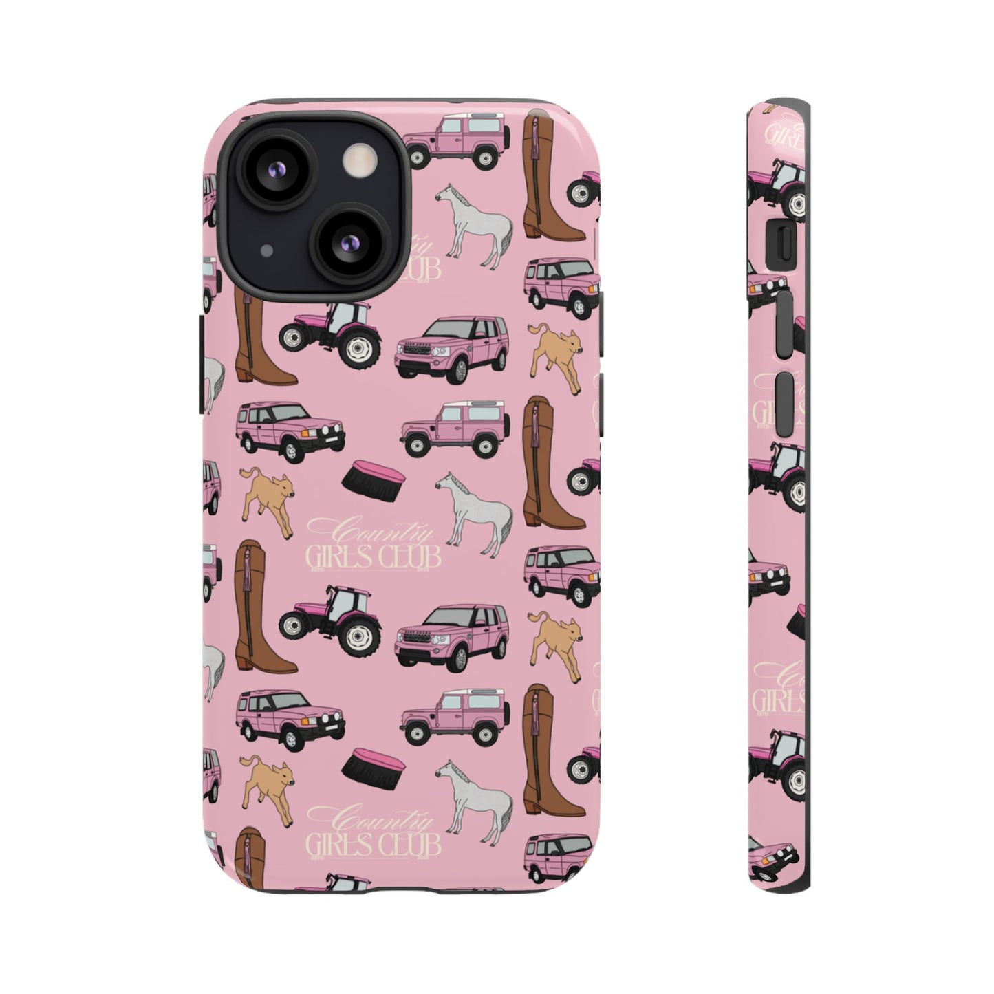 Pink Country Girls Club Case