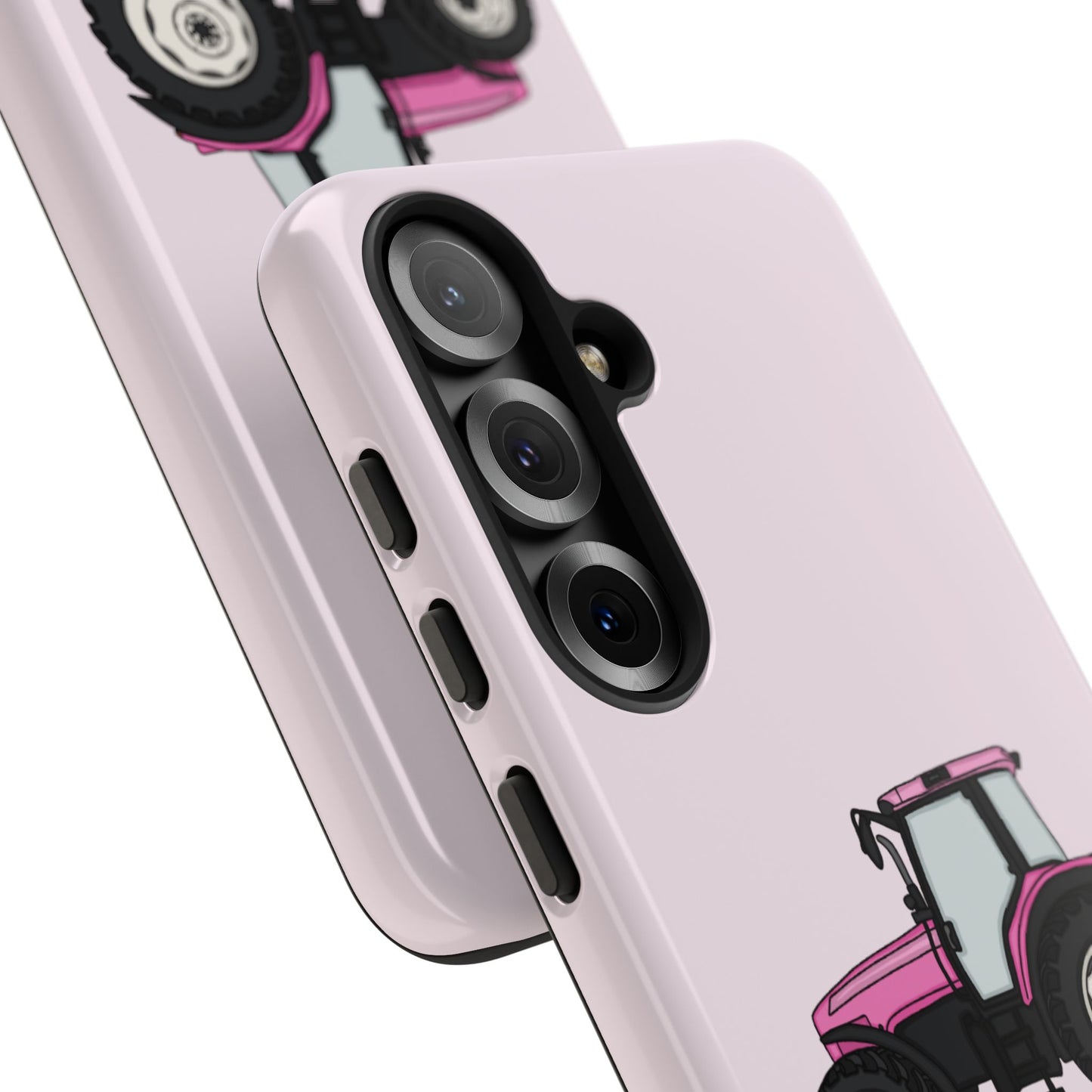 Android pink tractor case