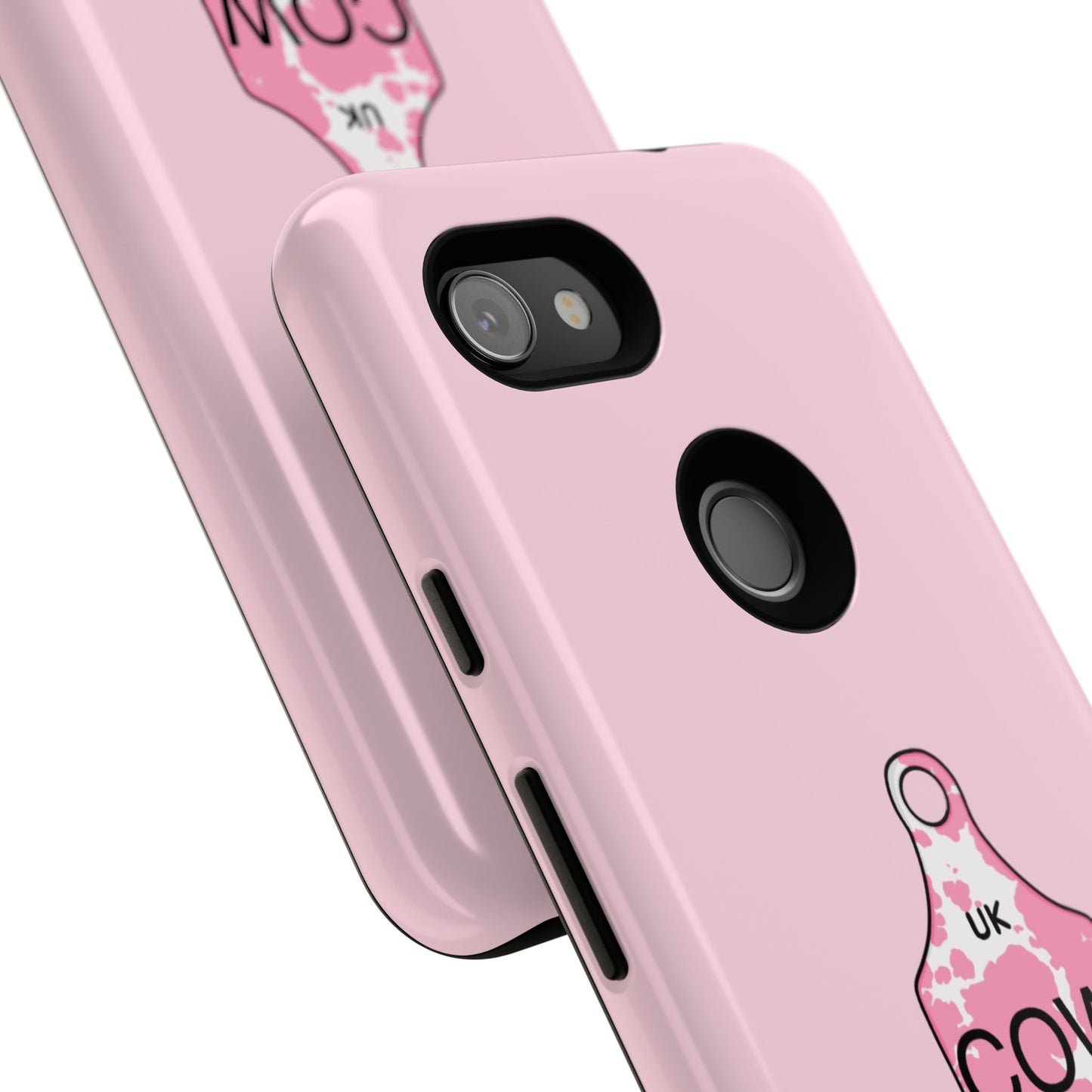 Android pink ear tag case