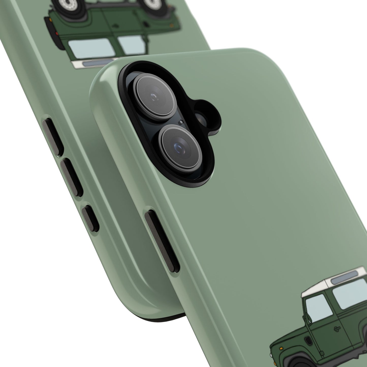 Green landy phone case