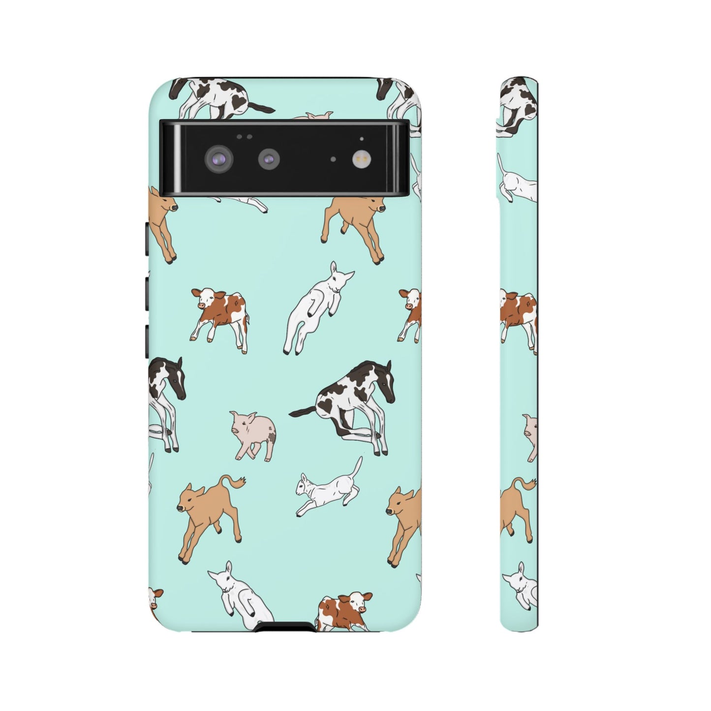 Android farmyard Freinds Blue Case