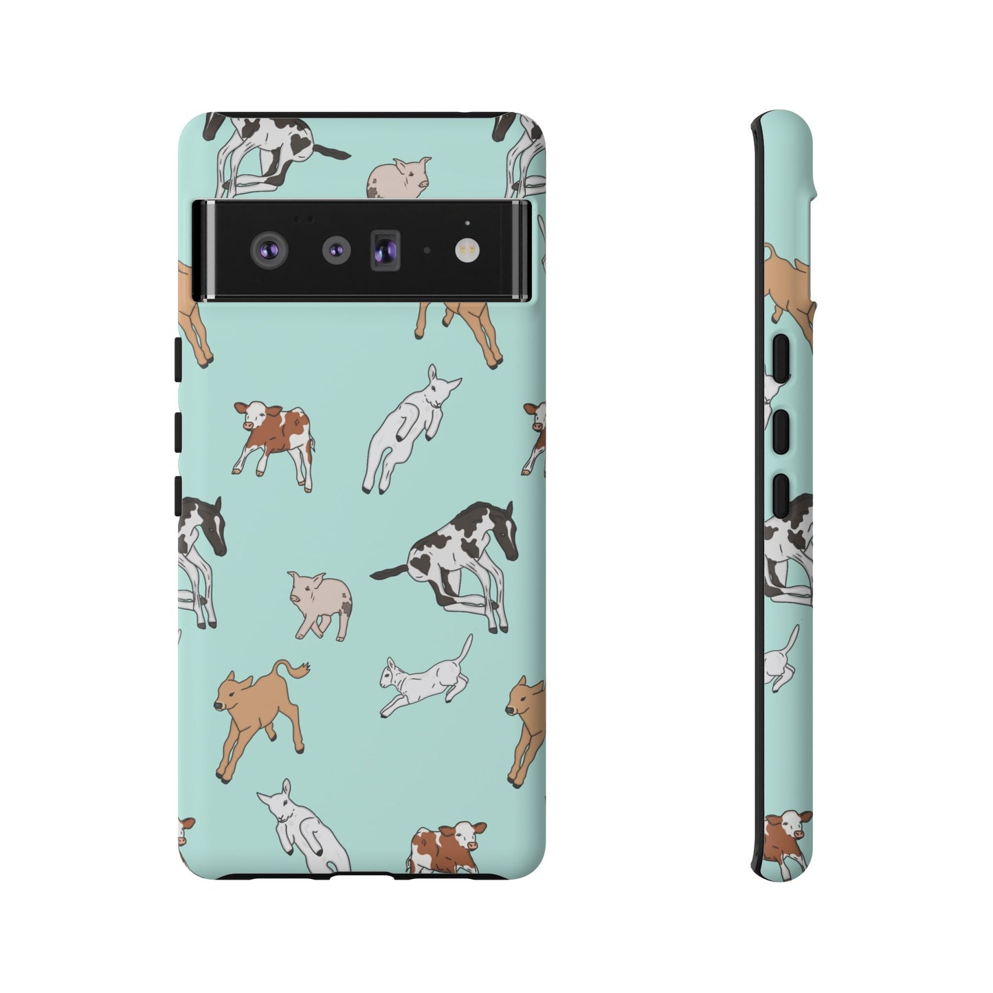 Android farmyard Freinds Blue Case