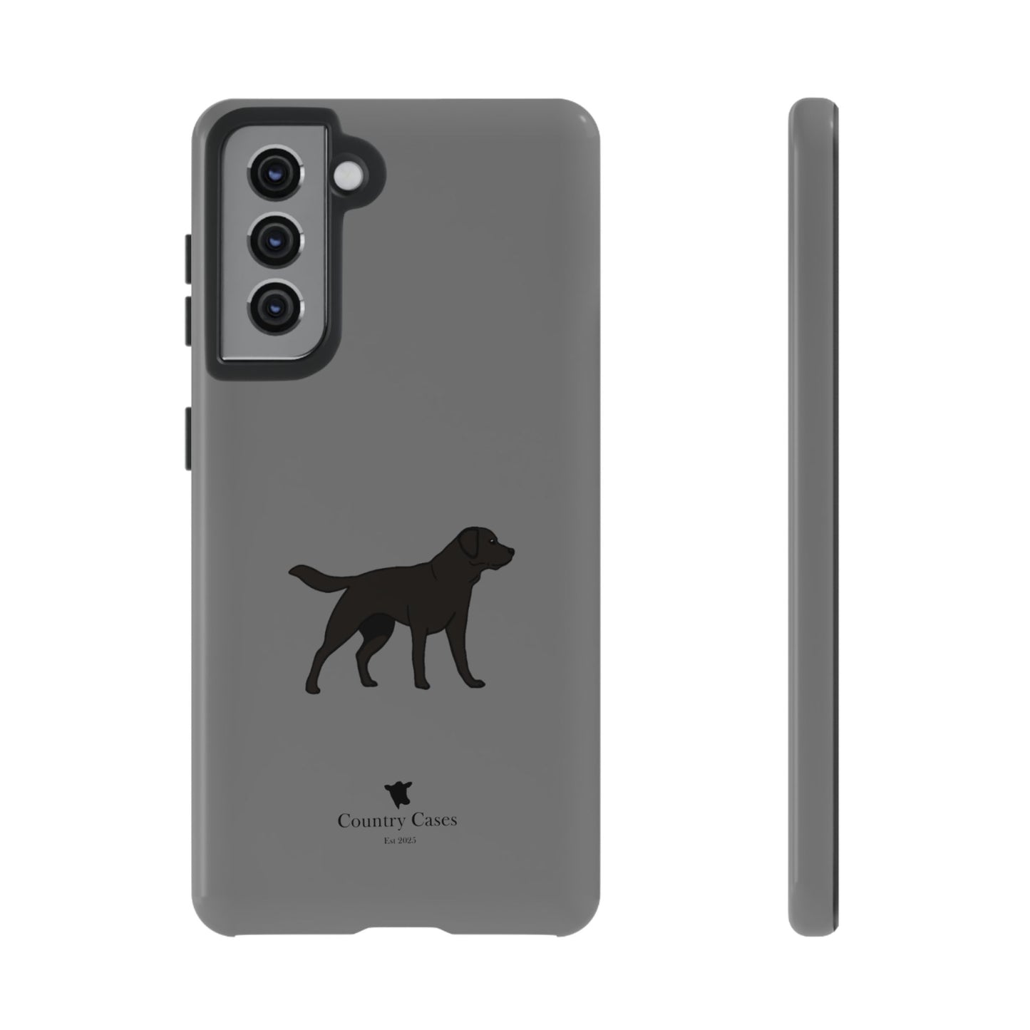Android black Labrador case