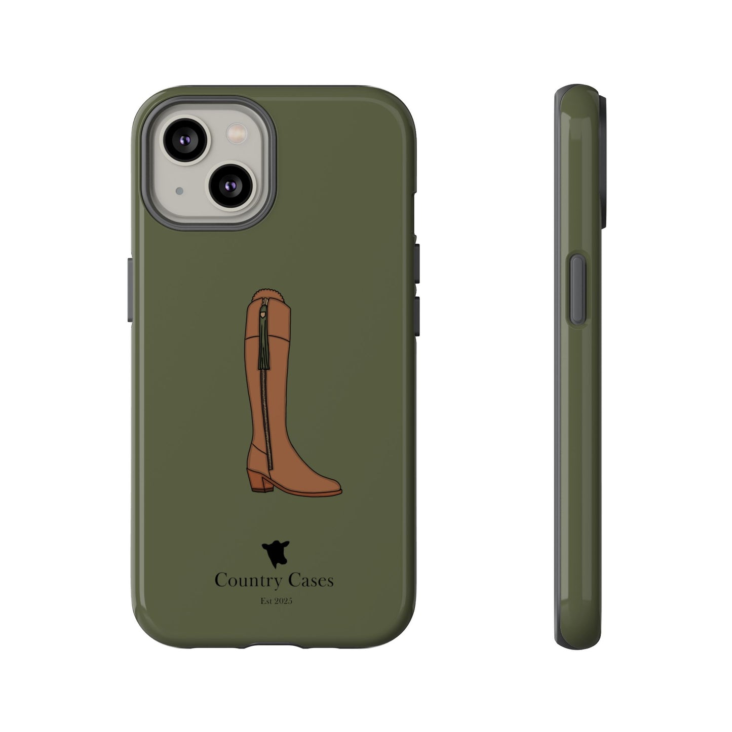 Green country boot case