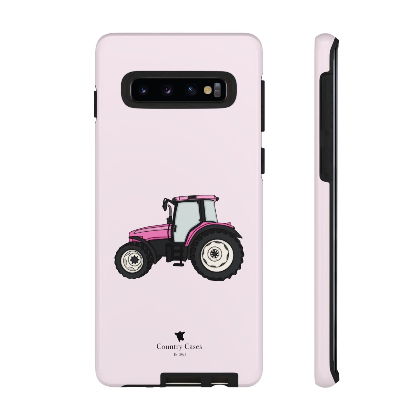 Android pink tractor case